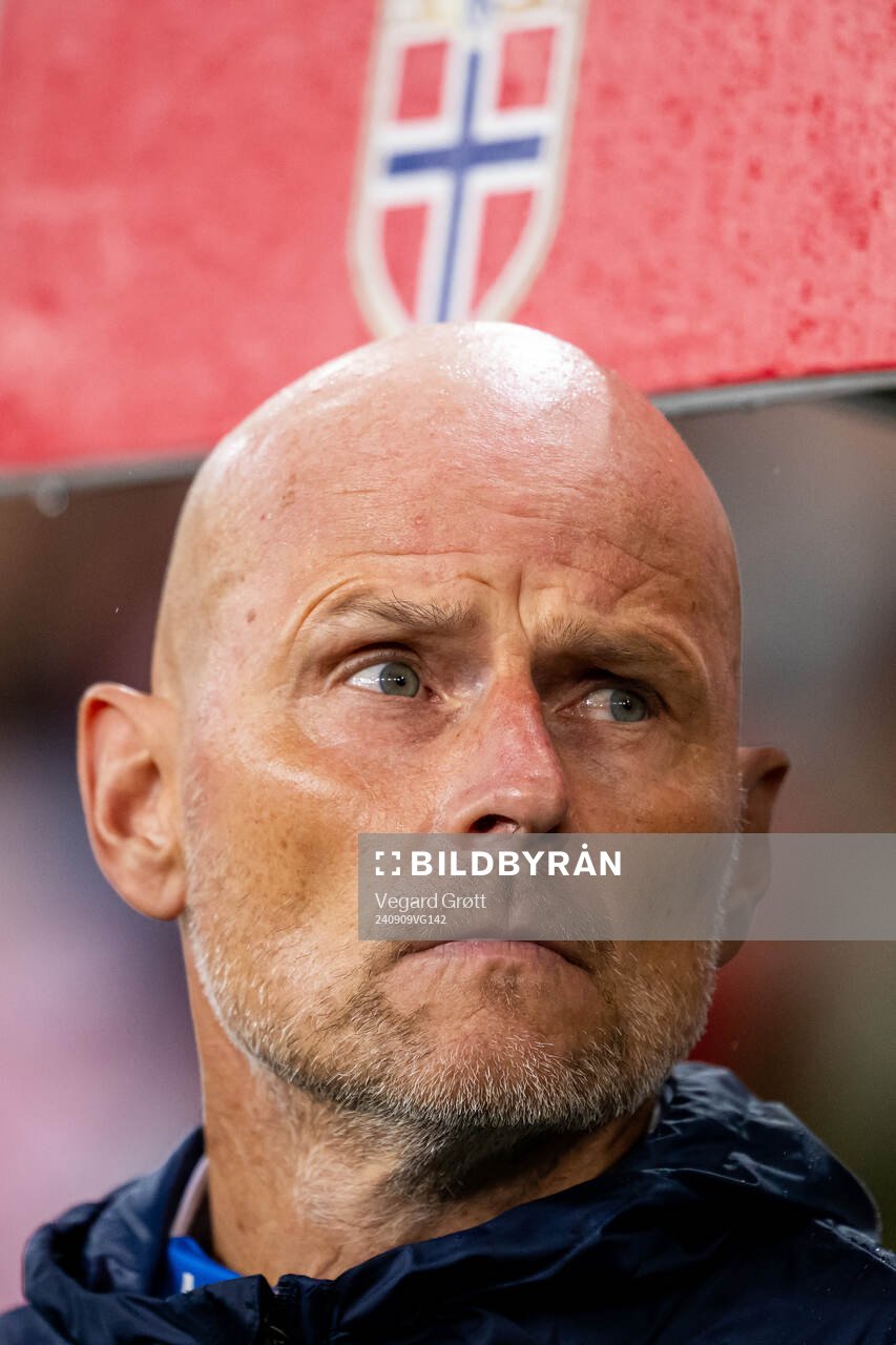 Ståle Solbakken, head coach of Norway