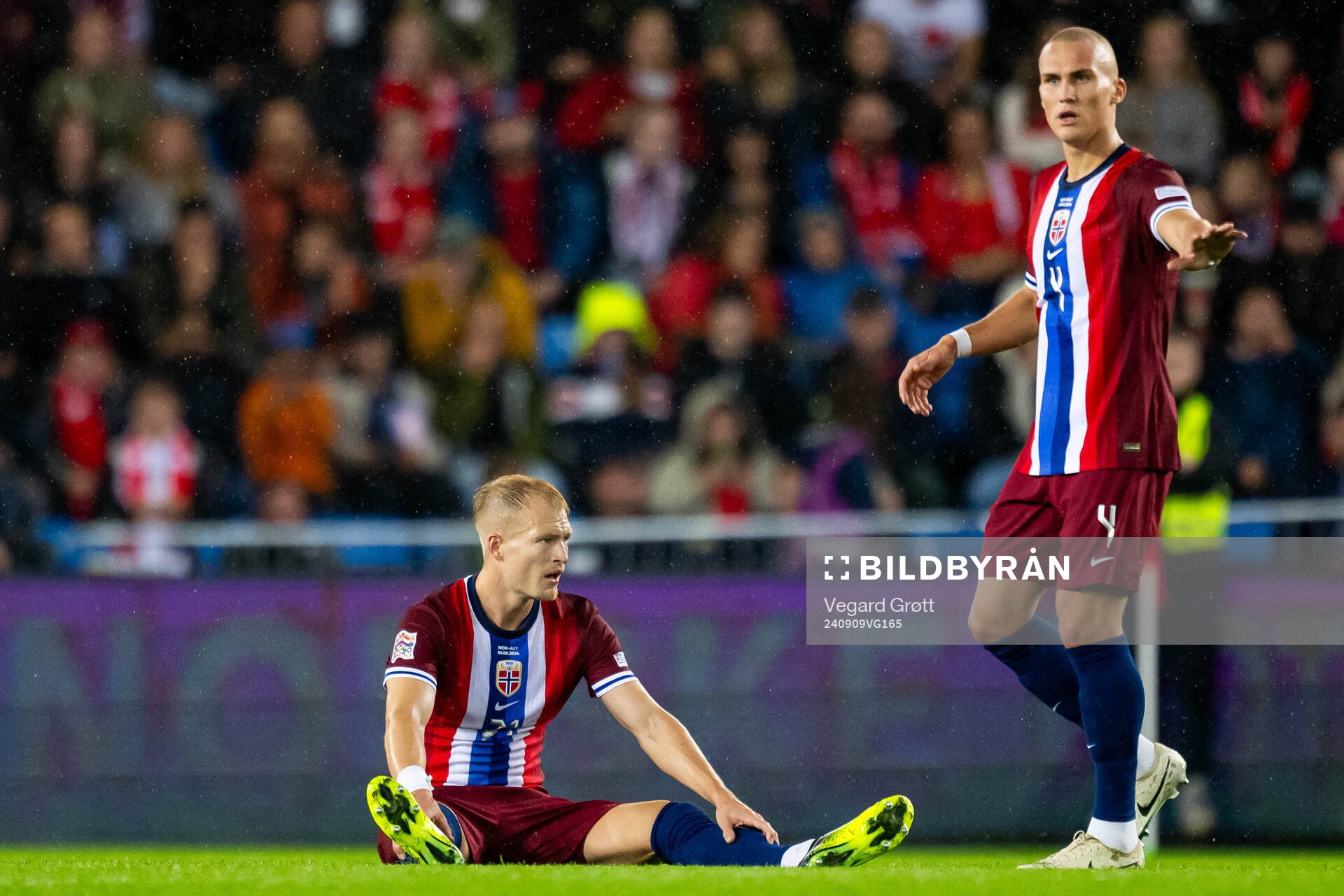 Andreas Hanche-Olsen and Leo Skiri Østigård of Norway