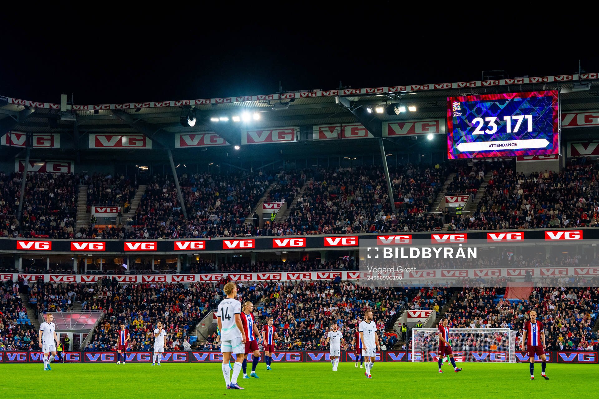 General view of Ullevaal stadion