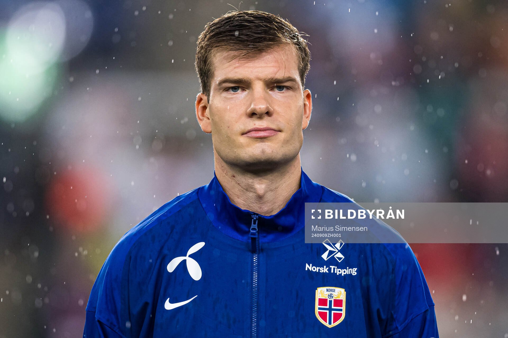 Alexander Sørloth of Norway