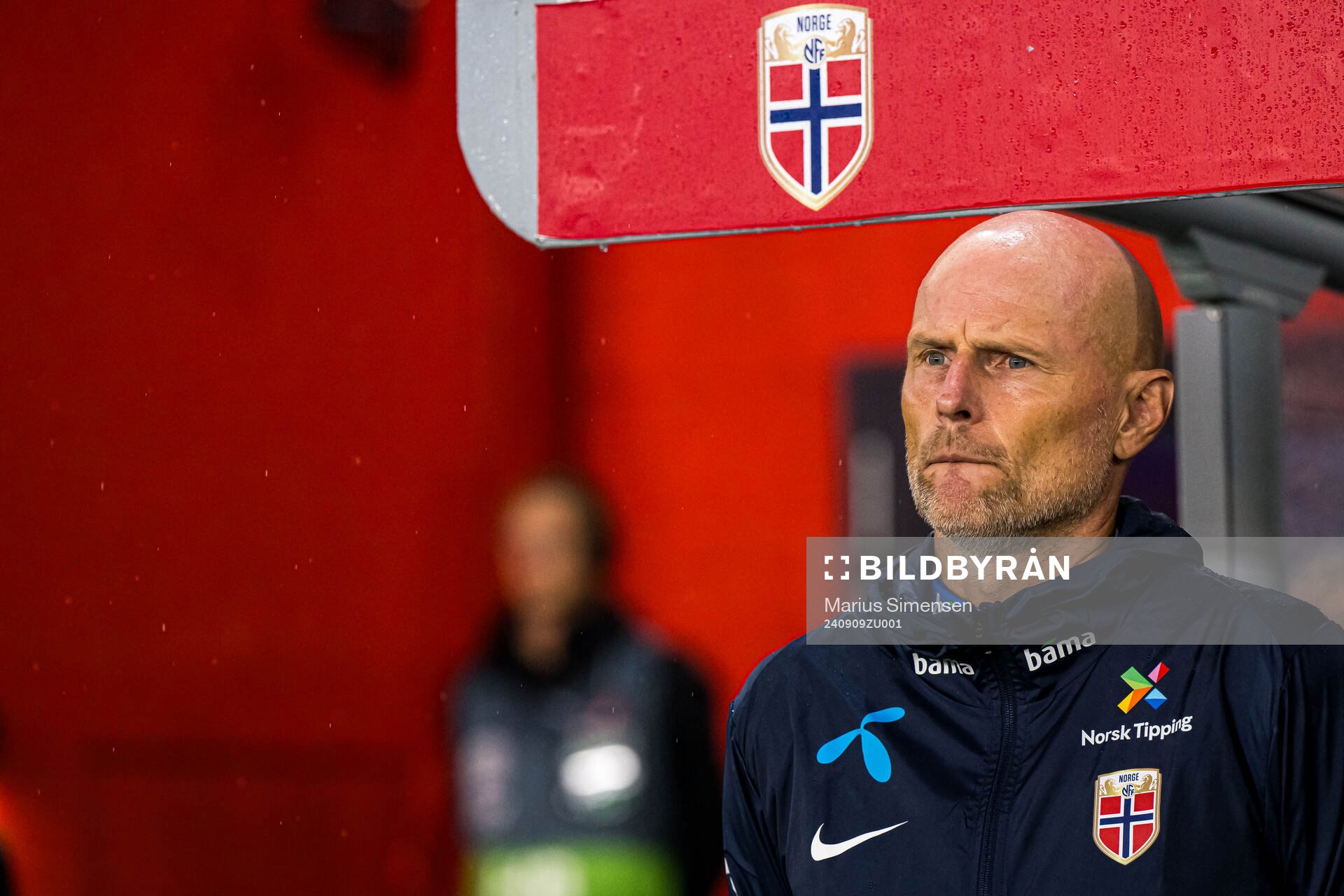 Head coach Ståle Solbakken of Norway
