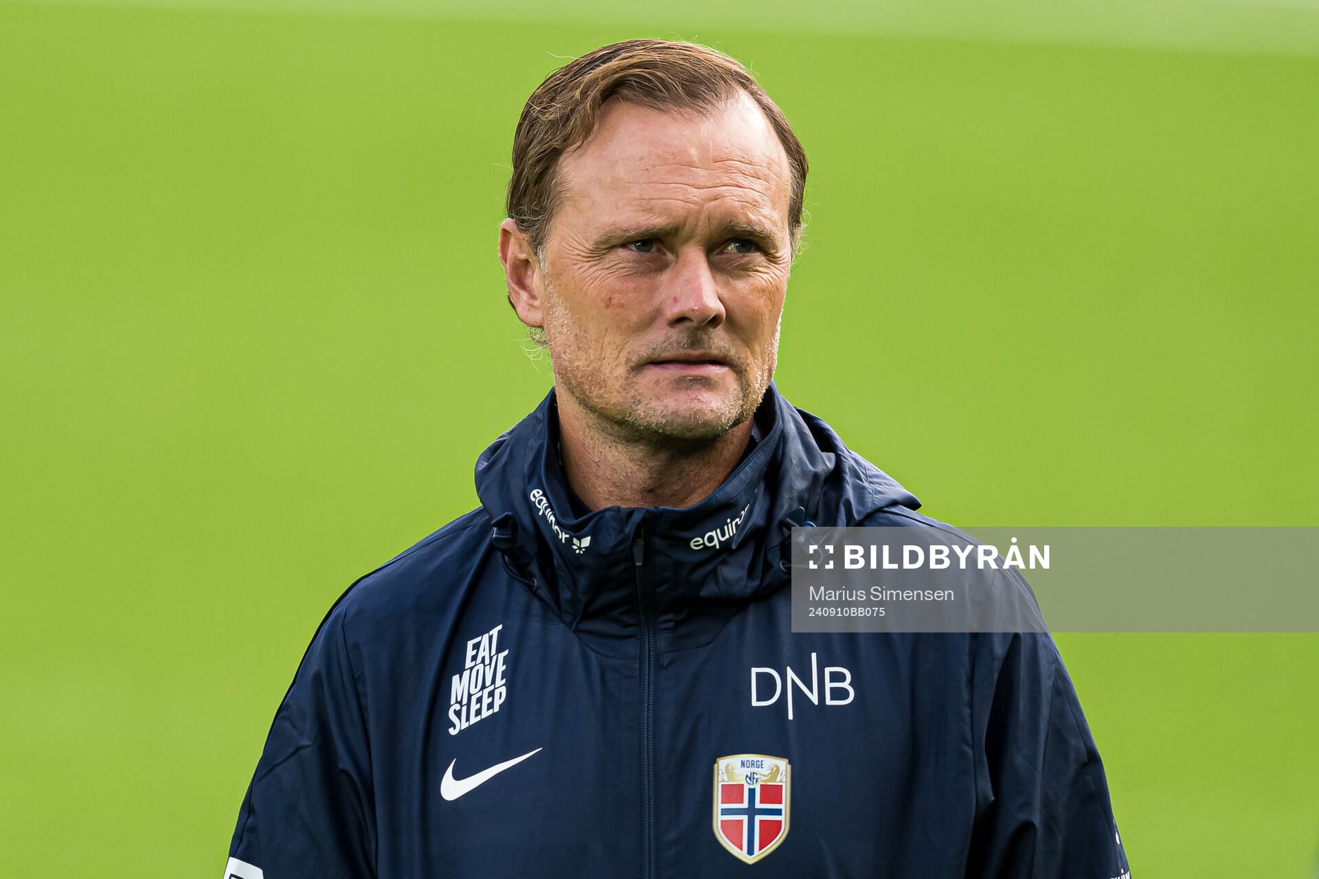 Jan Peder Jalland, head coach of Norway