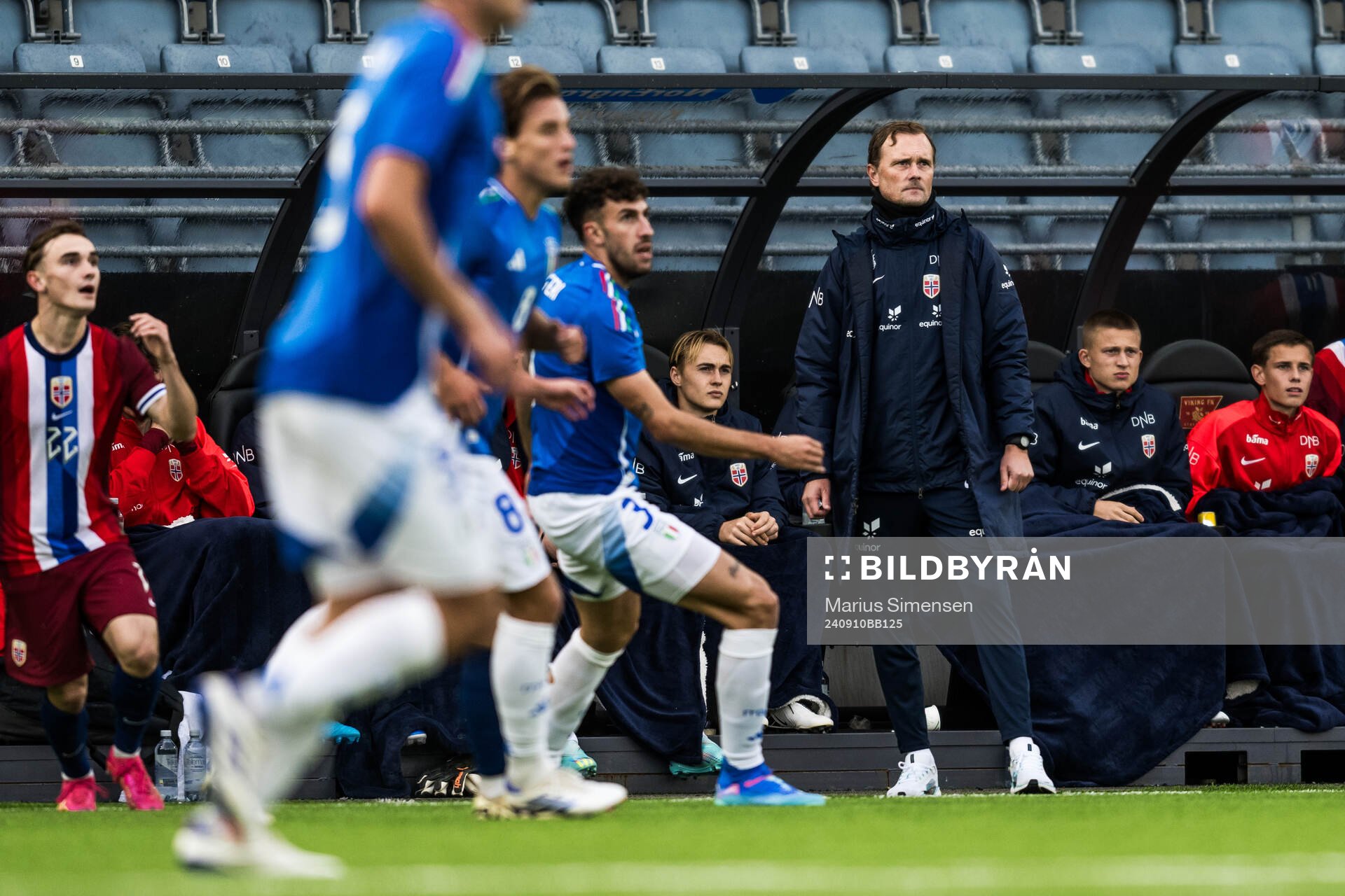 Jan Peder Jalland, head coach of Norway