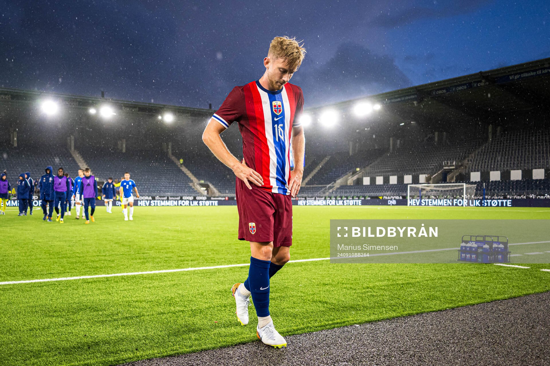 Eskil Smidesang Edh of Norway looks dejected
