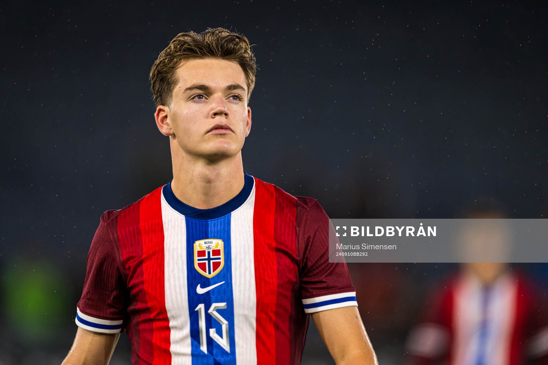 Sverre Halseth Nypan of Norway looks dejected