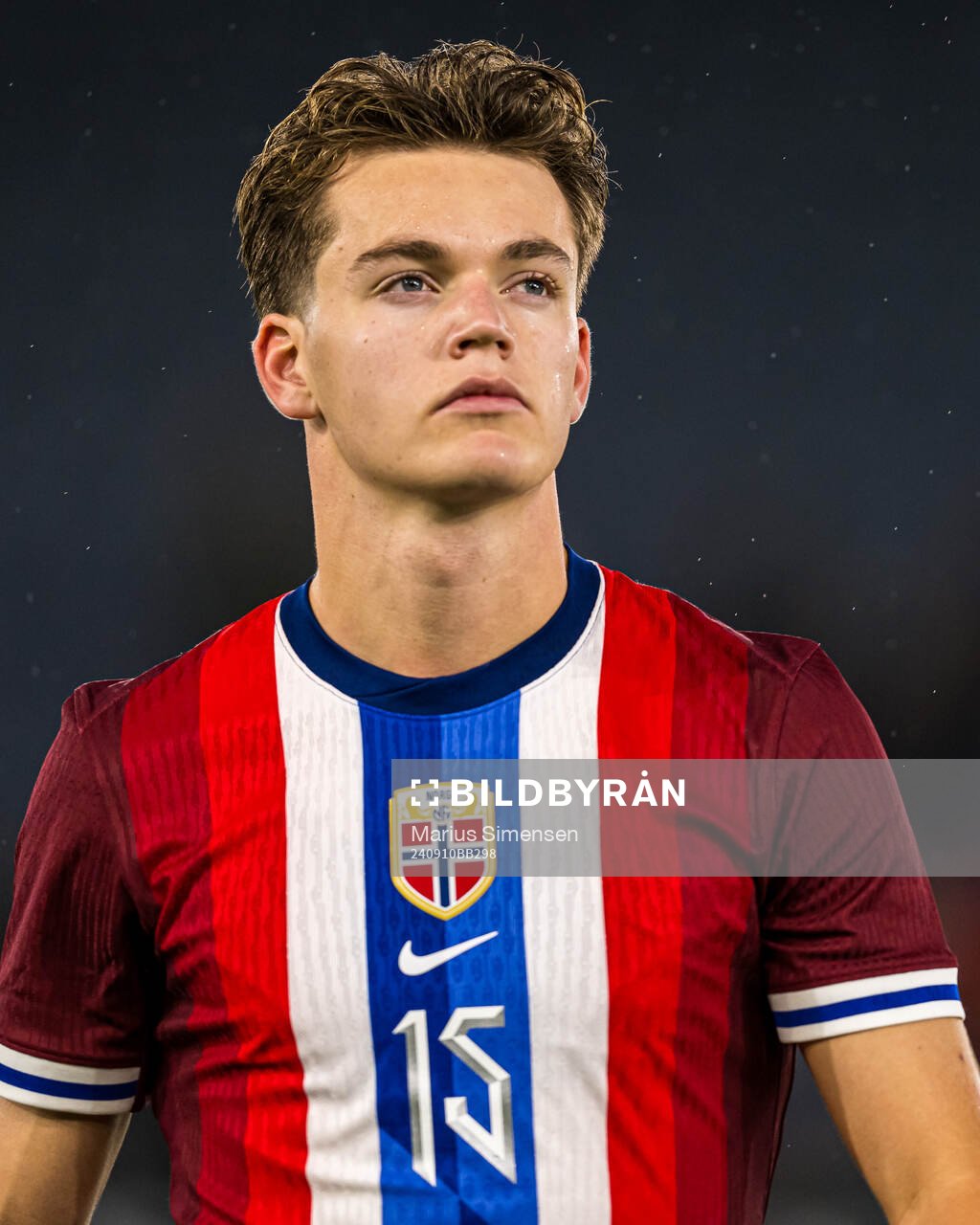 Sverre Halseth Nypan of Norway looks dejected