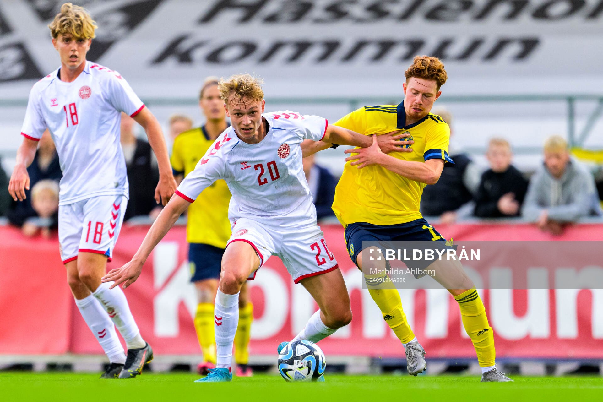 Kasper Davidsen of Denmark and August Ljungberg of Sweden