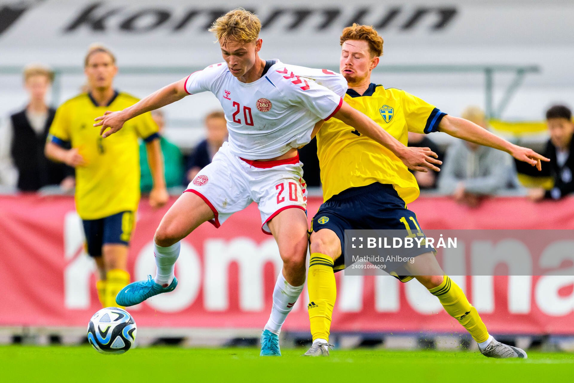 Kasper Davidsen of Denmark and August Ljungberg of Sweden