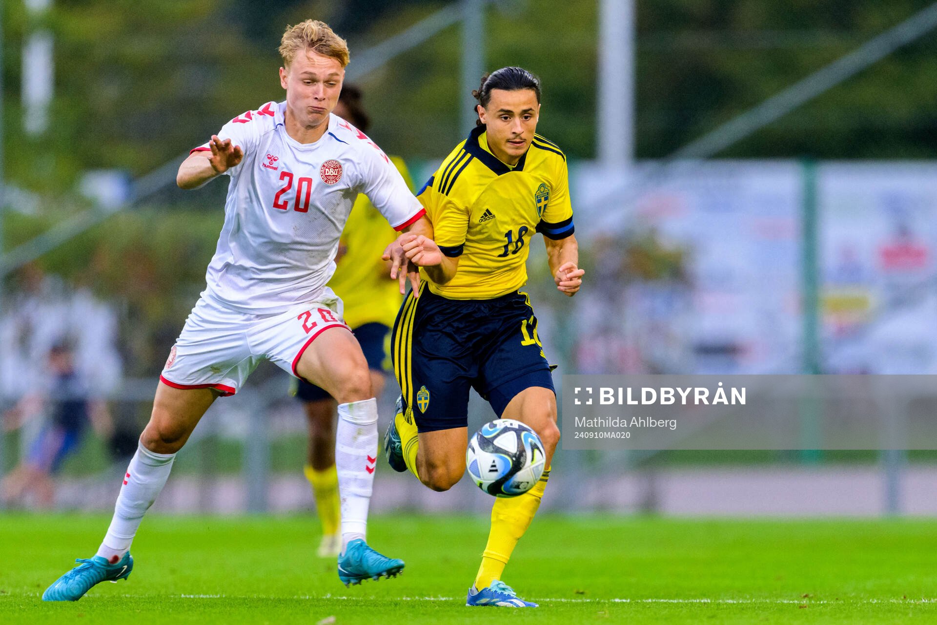 Kasper Davidsen of Denmark and Amin Boudri of Sweden