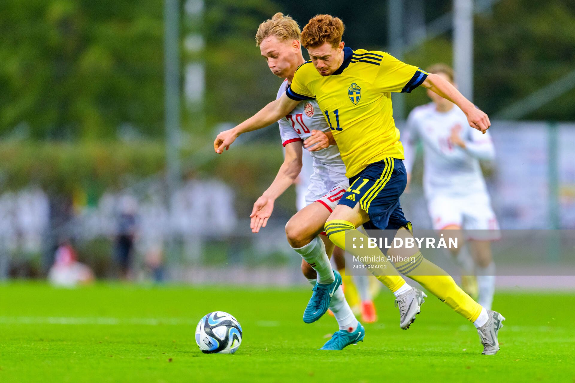 Kasper Davidsen of Denmark and August Ljungberg of Sweden