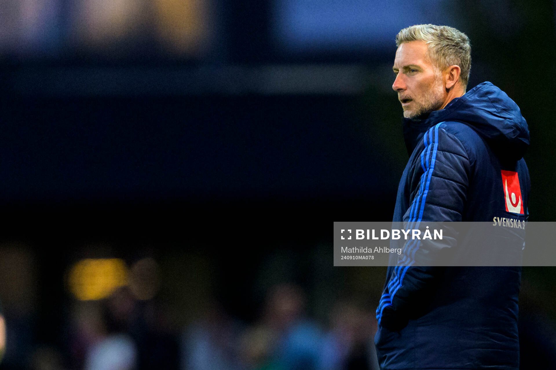 Head coach Axel Kjäll of Sweden