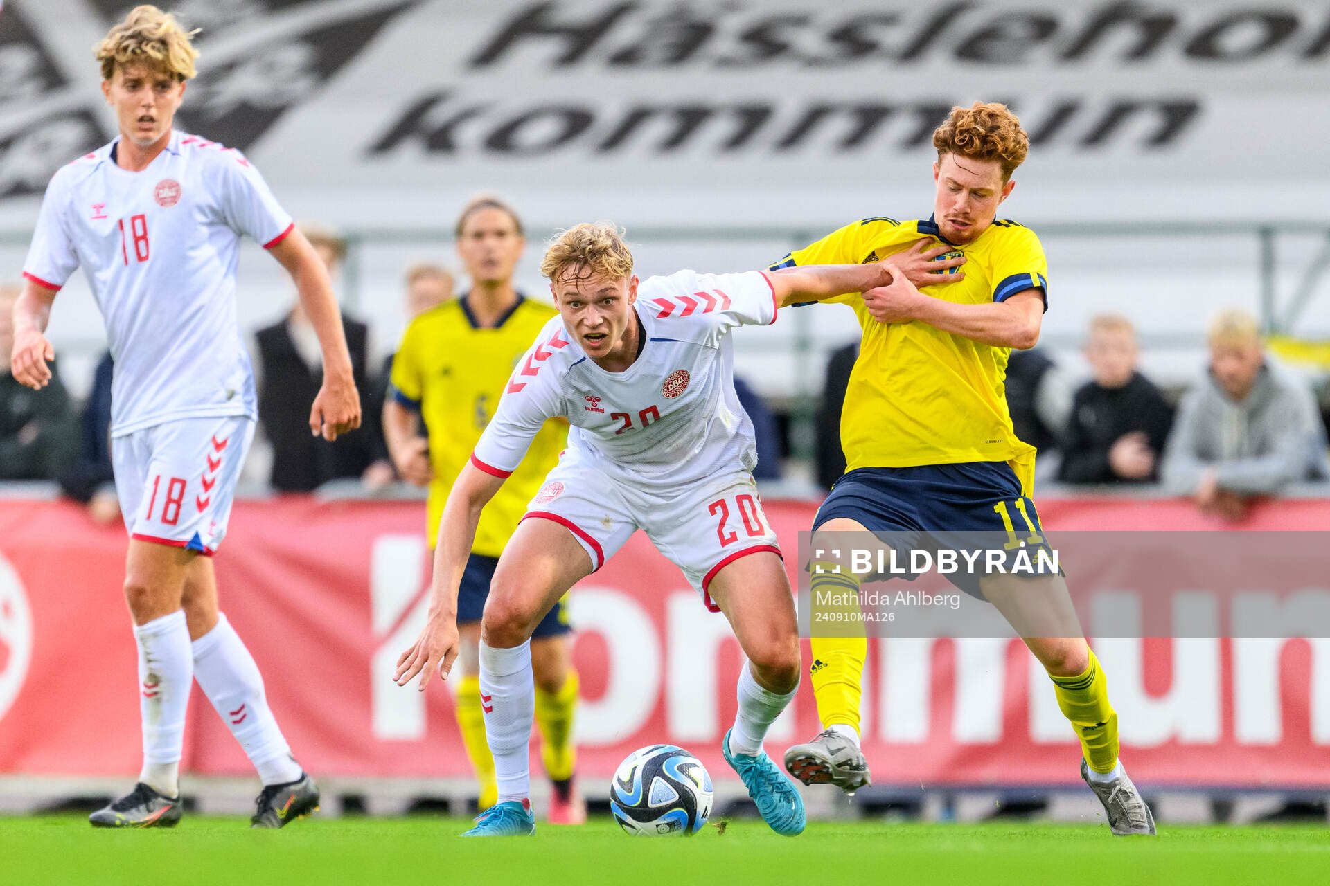 Kasper Davidsen of Denmark and August Ljungberg of Sweden
