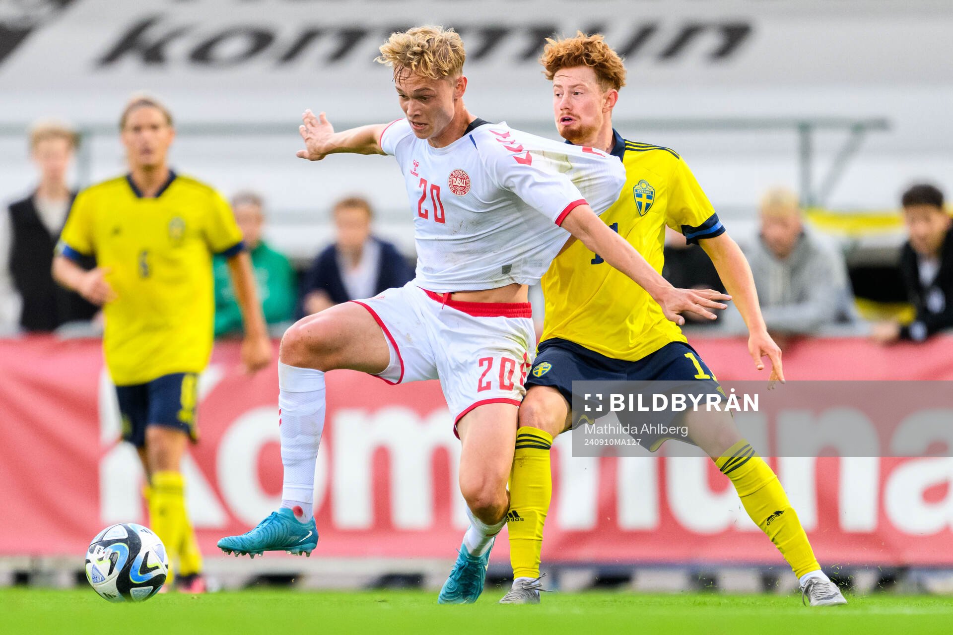 Kasper Davidsen of Denmark and August Ljungberg of Sweden
