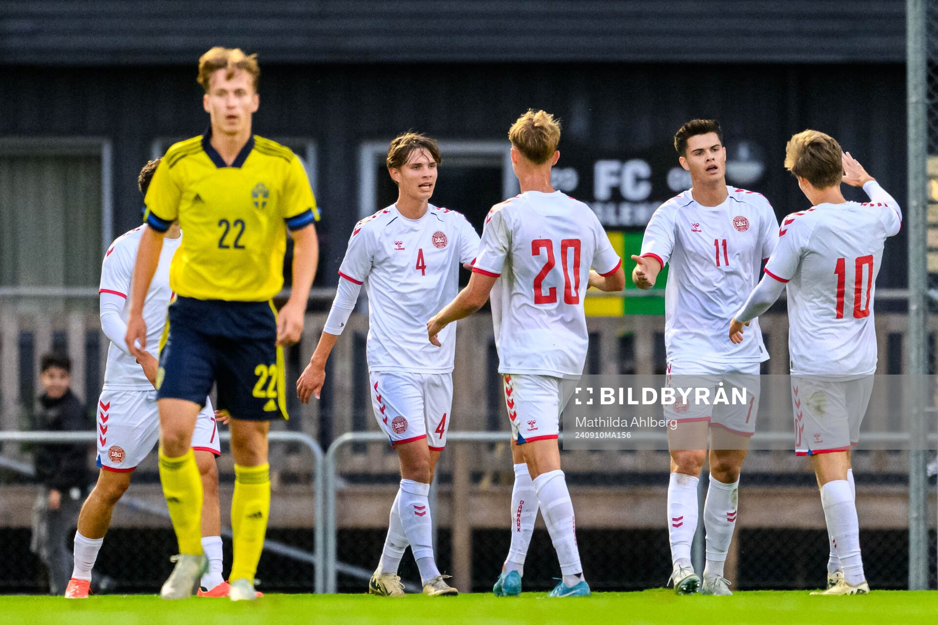 Luca Kjerrumgaard of Denmark celebrates