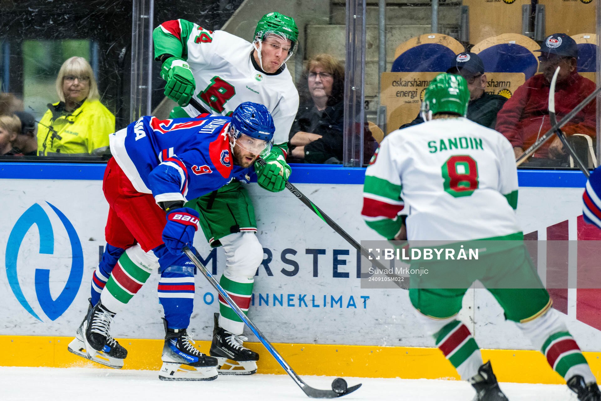 Oskarshamns Eero Savilahti och Rögles Mattias Göransson