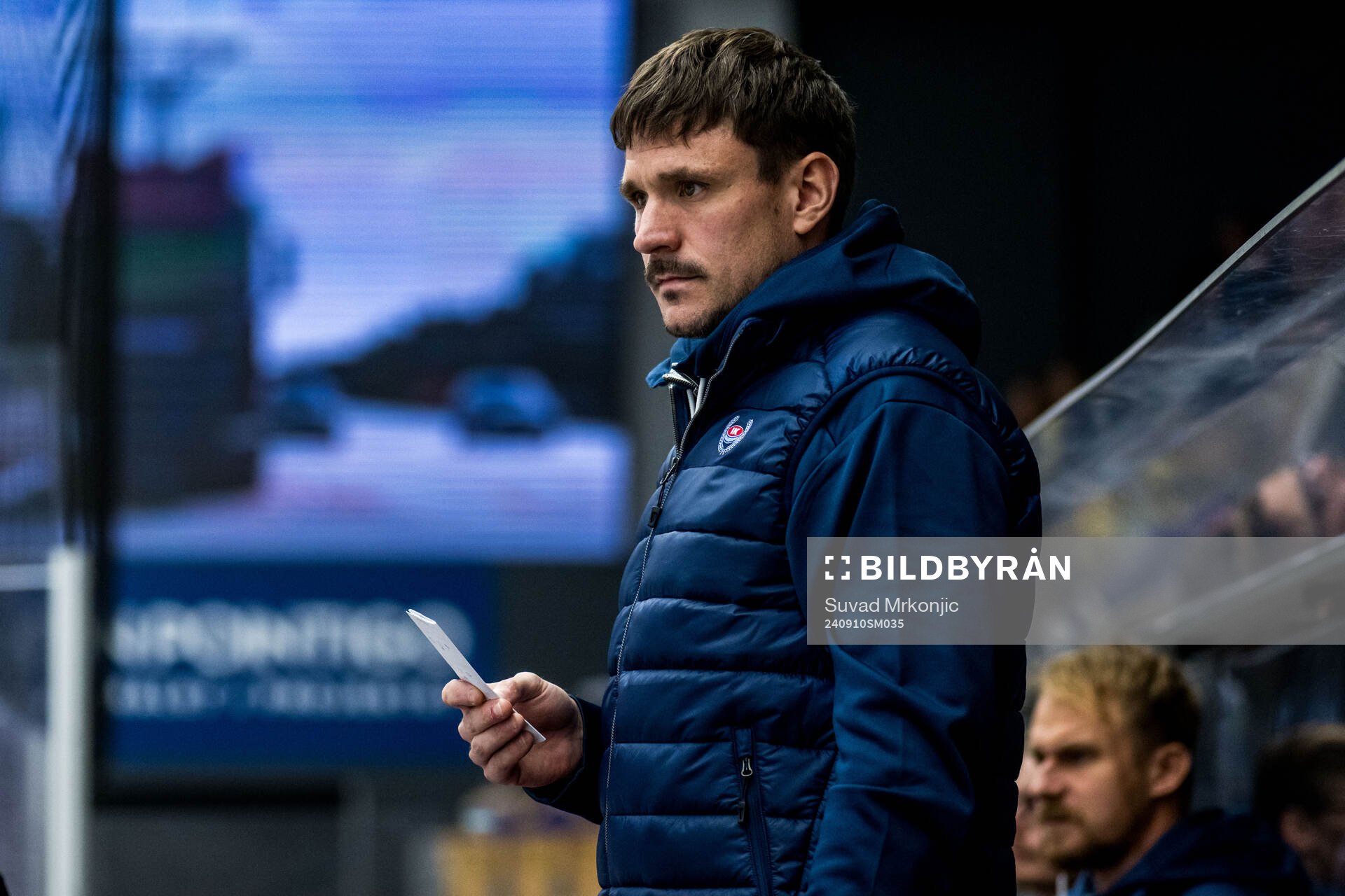 Oskarshamns tränare Björn Karlsson