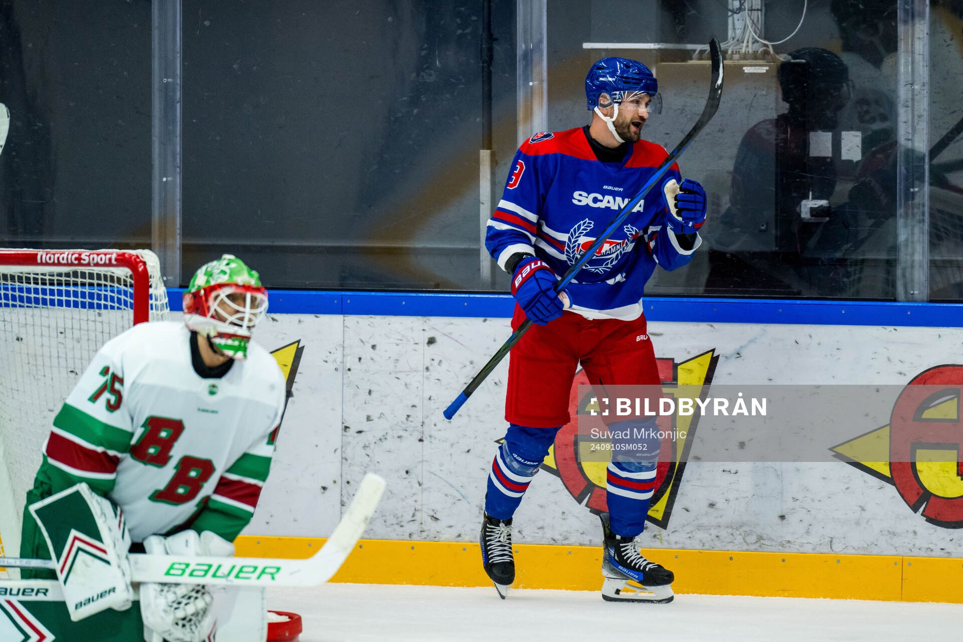 Oskarshamns Eero Savilahti jublar