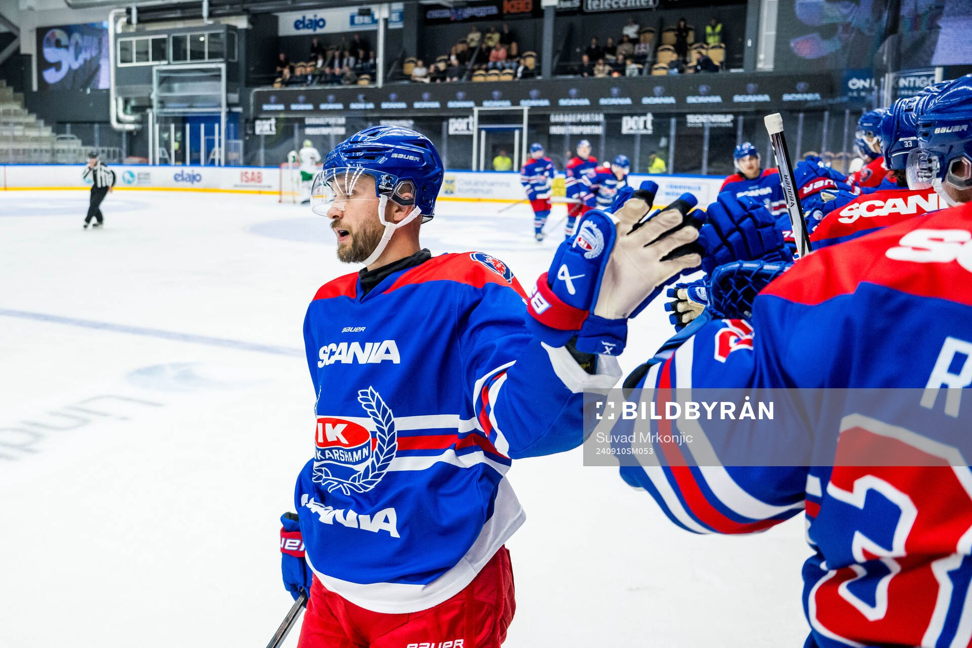Oskarshamns Eero Savilahti jublar