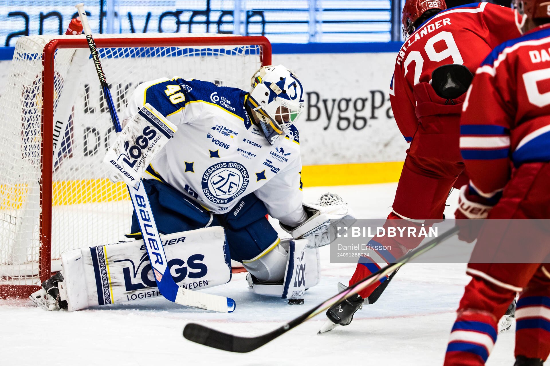 Leksands målvakt Mantas Armalis