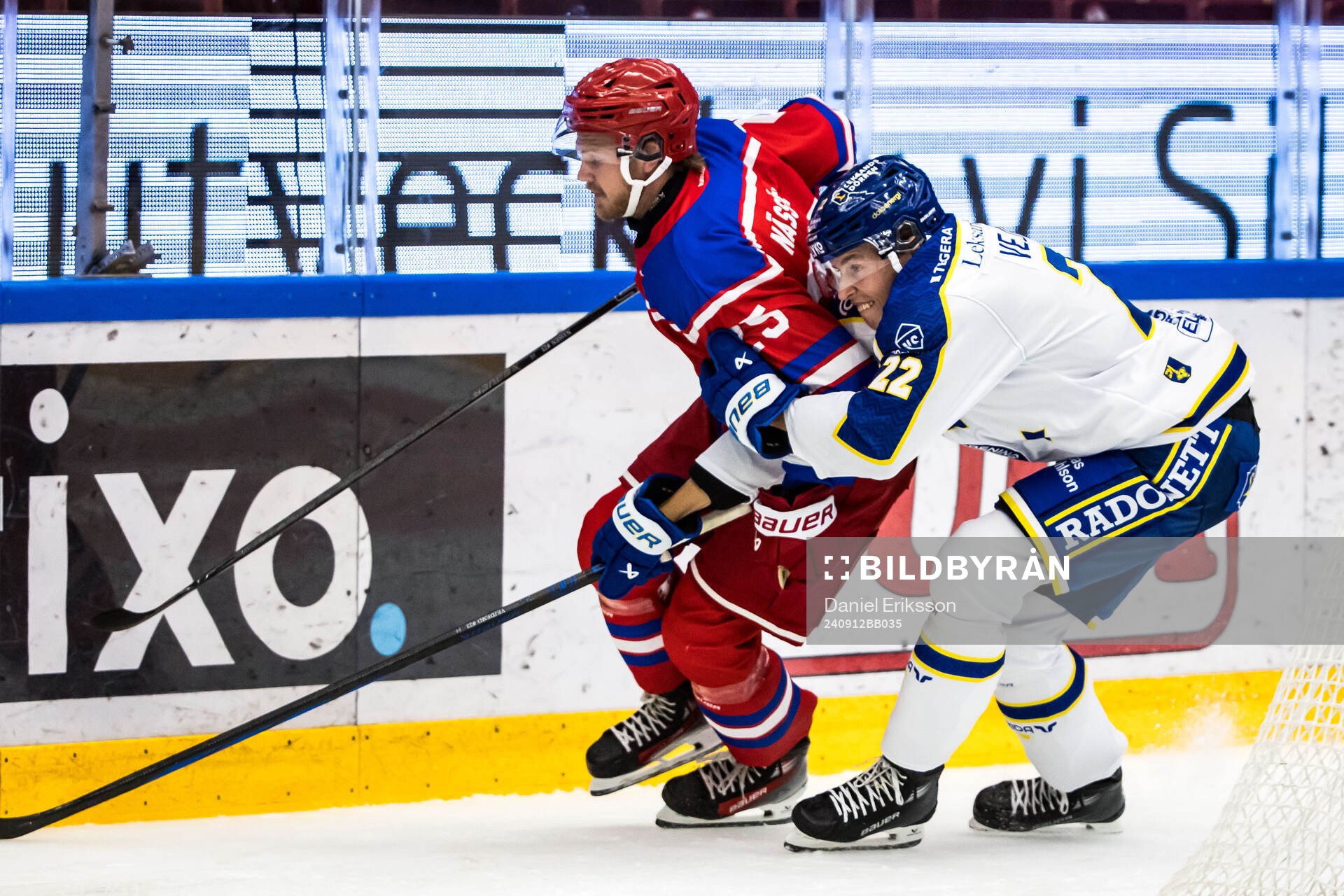Timrås Linus Eronen och Leksands Lukas Vejdemo