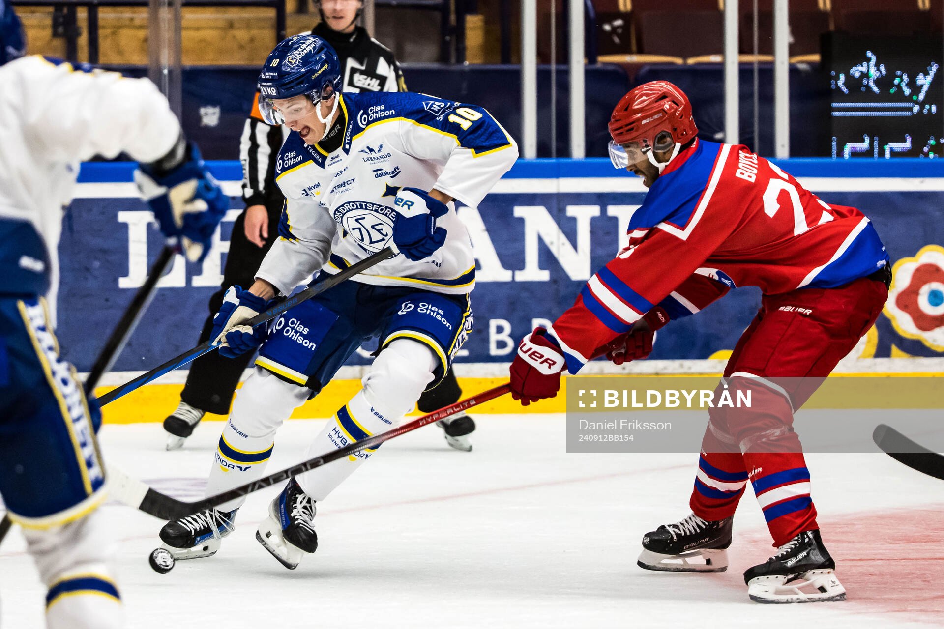 Leksands Anton Johansson och Timrås Jeremy Boyce-Rotevall