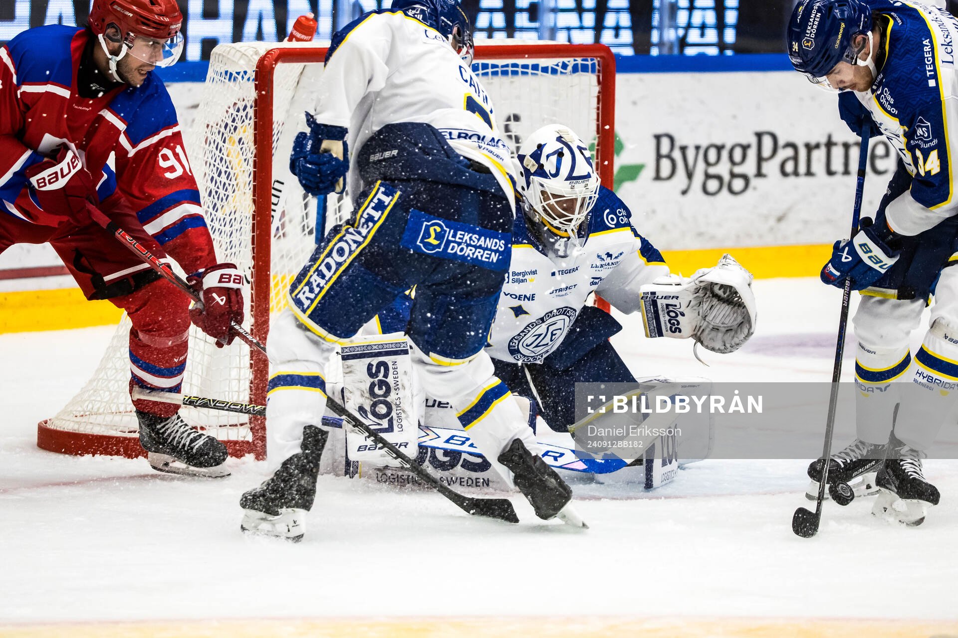 Leksands målvakt Mantas Armalis