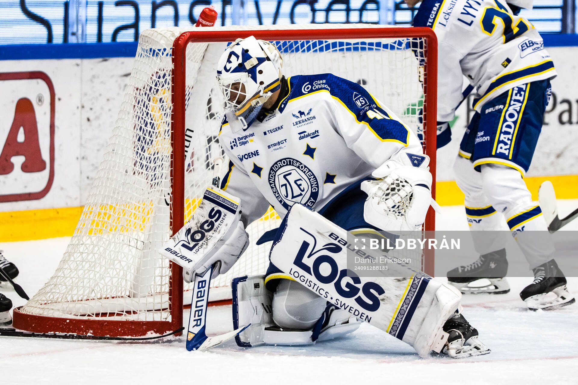 Leksands målvakt Mantas Armalis