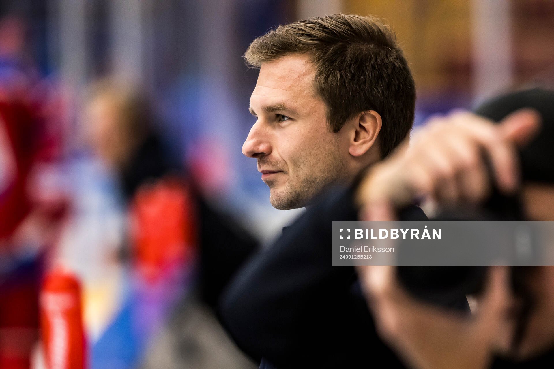 Leksands målvaktstränare Alexander Millner