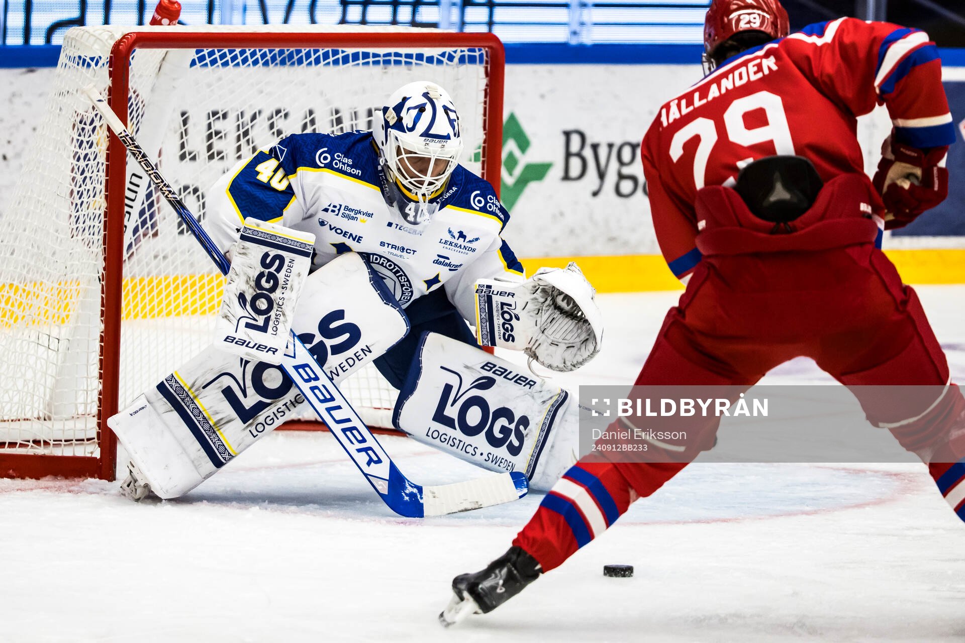 Leksands målvakt Mantas Armalis