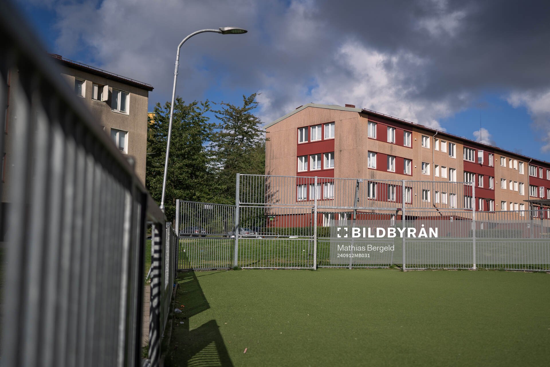 Fotbollsplan i Biskopsgården