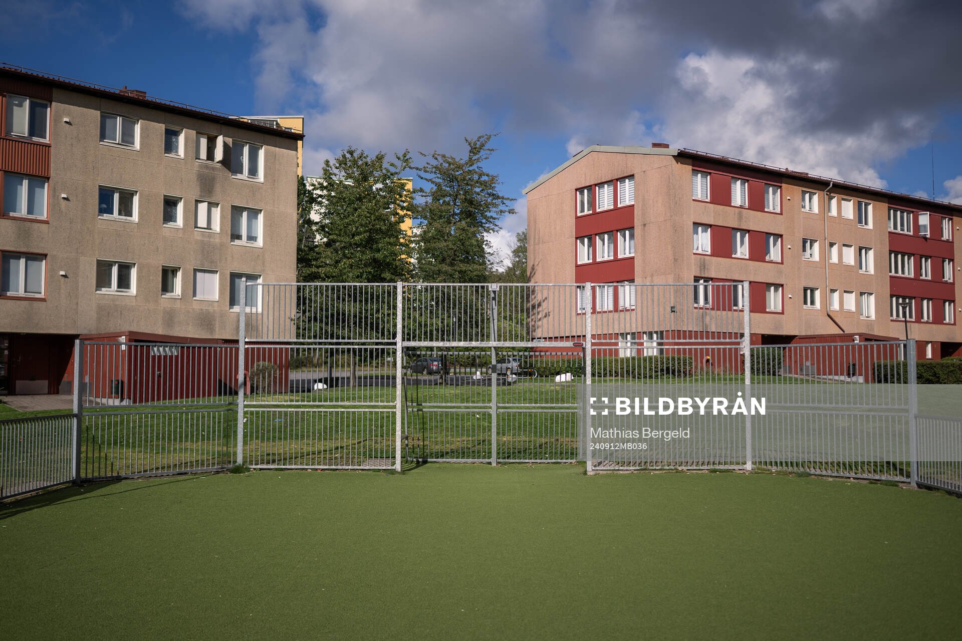 Fotbollsplan i Biskopsgården