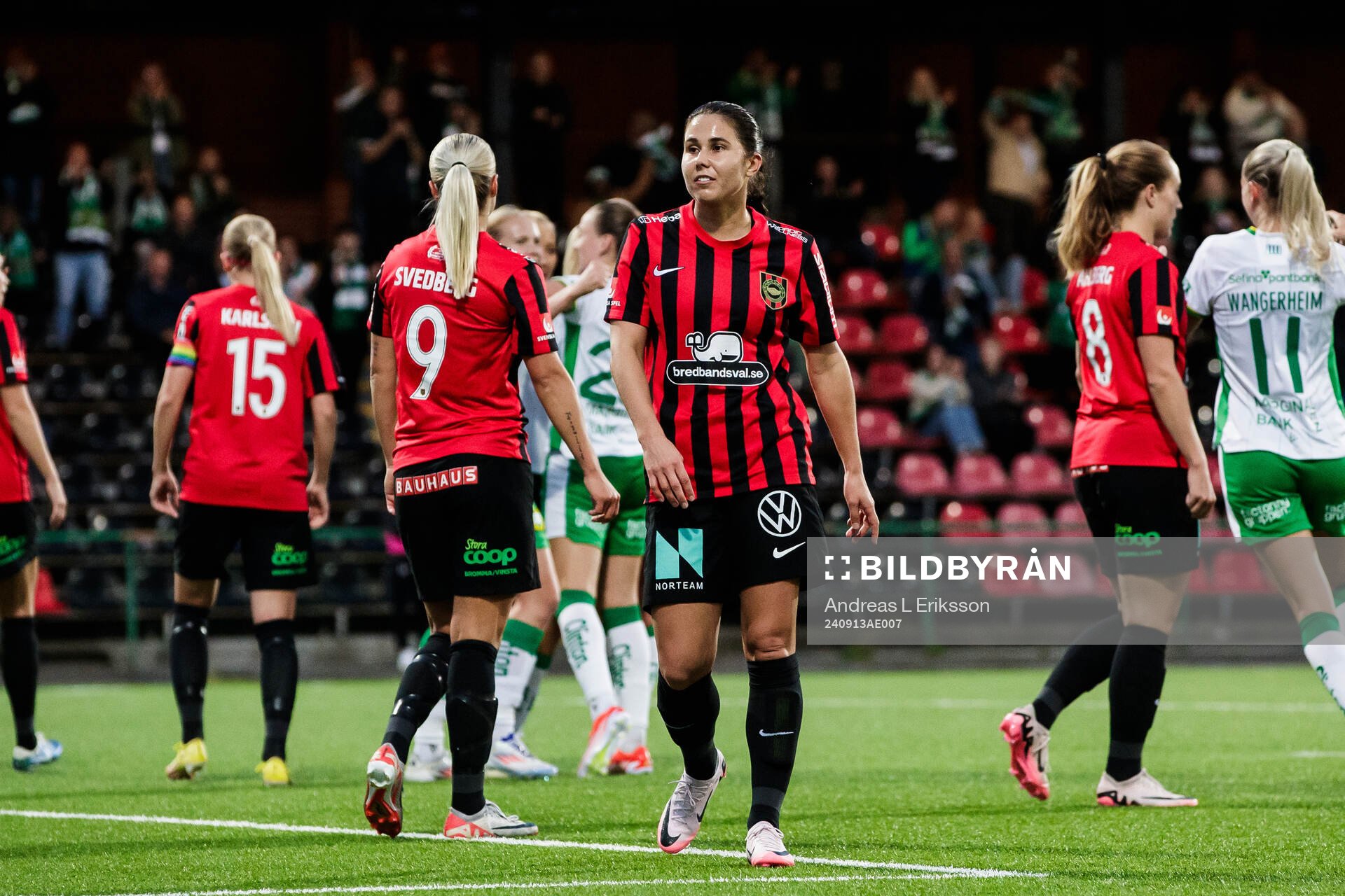 Brommapojkarnas Julia Olsson deppar