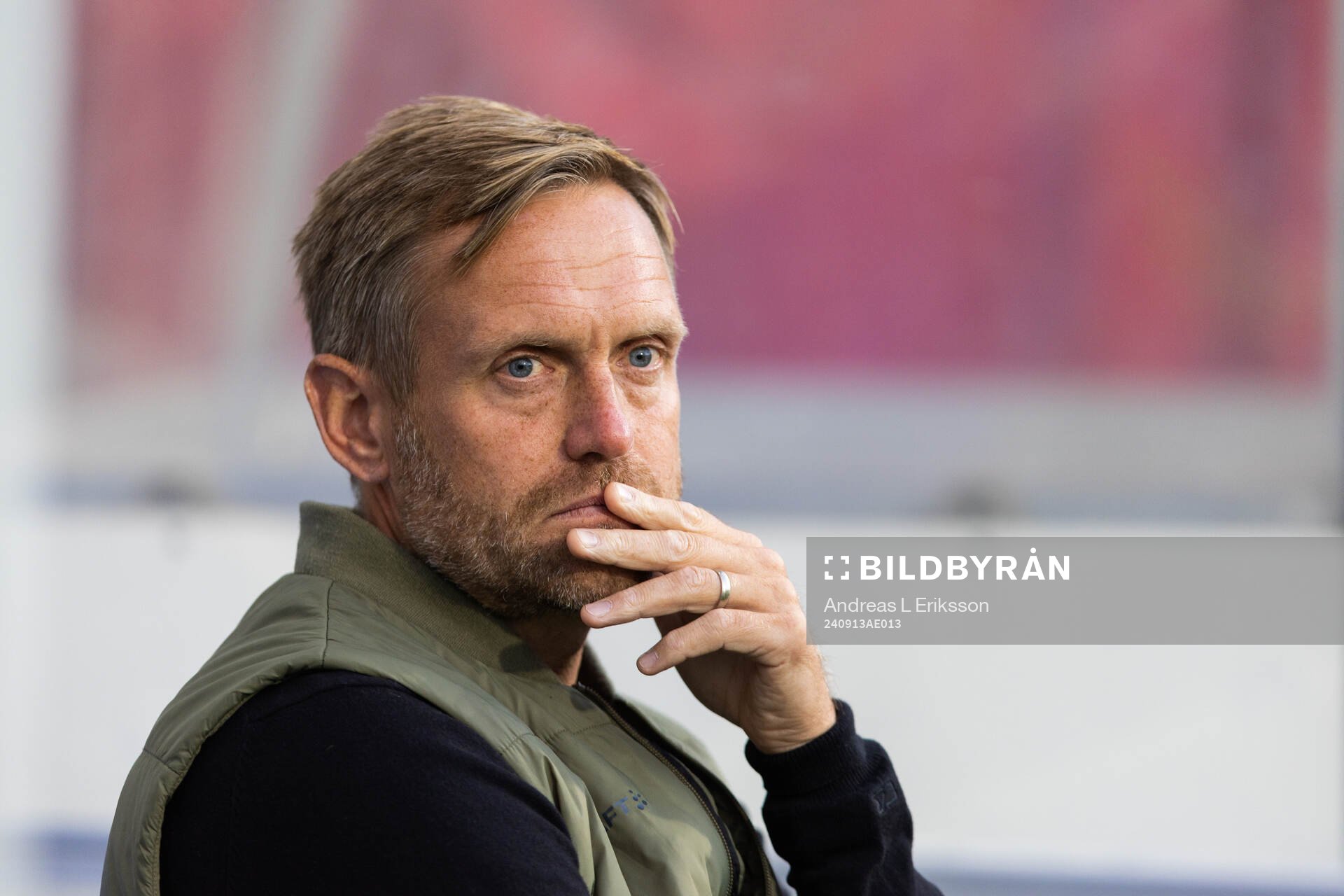 Hammarbys tränare Martin Sjögren