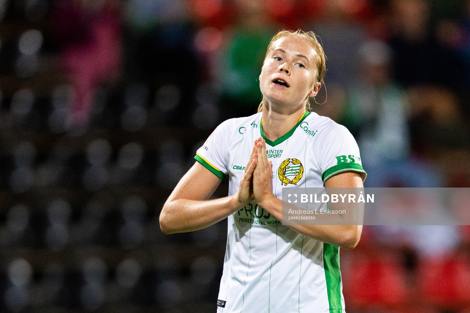 Hammarbys Julie Blakstad deppar