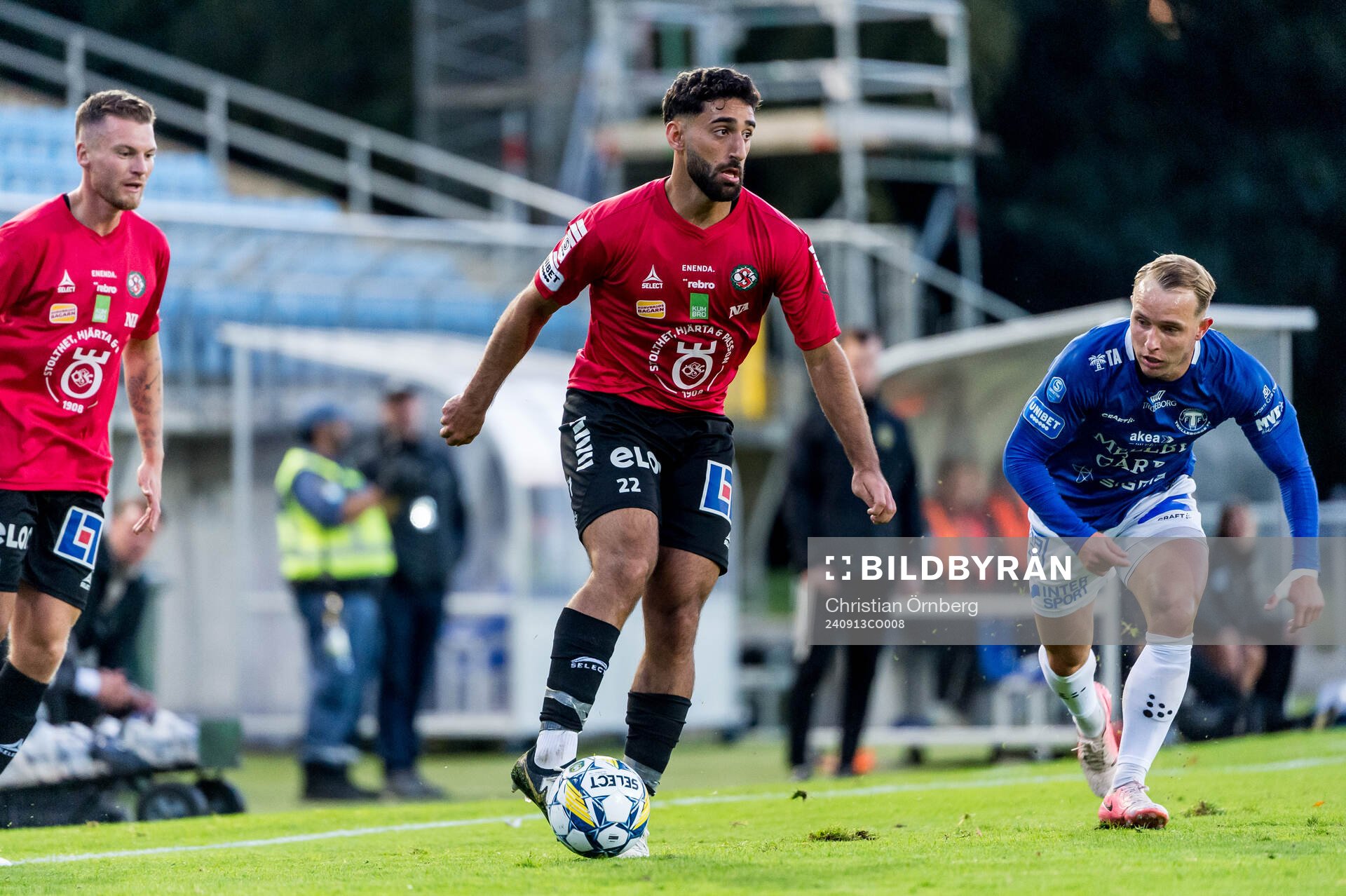 Örebros Lucas Shlimon och Trelleborgs Pierre Dahlin Larsen
