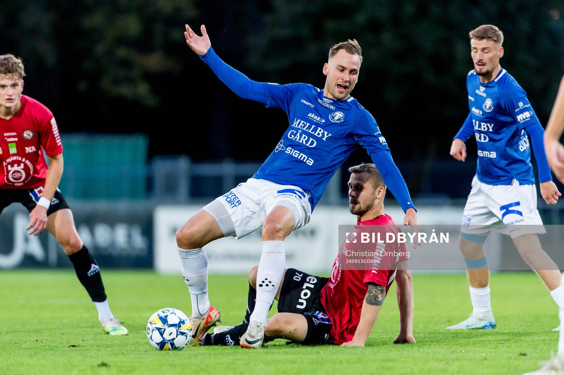 Trelleborgs Filip Bohman och Örebros Erik Andersson