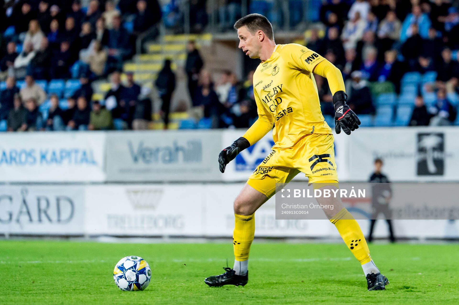 Trelleborgs målvakt Andreas Larsen