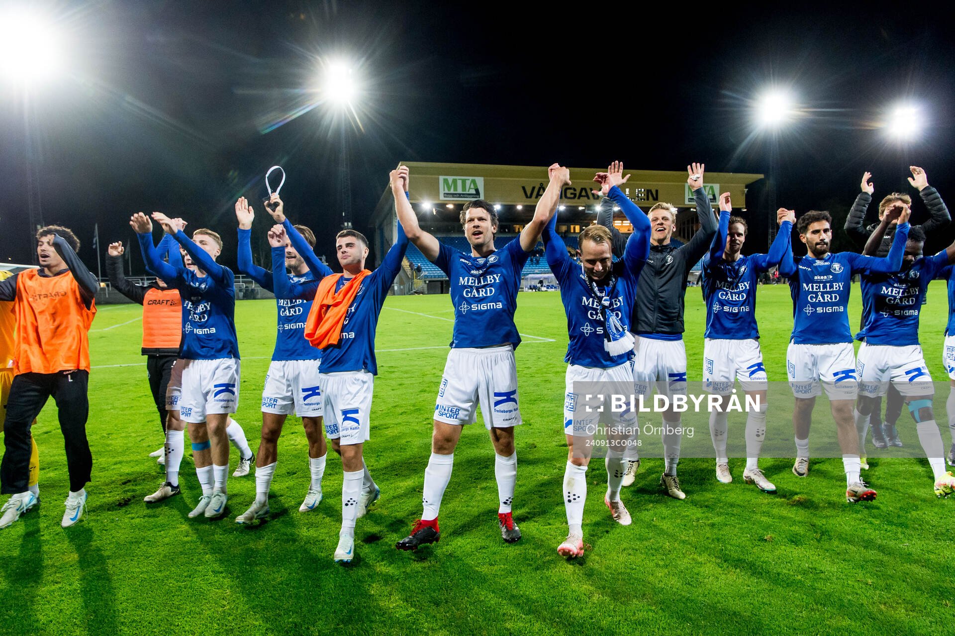 Trelleborgs Fredrik Martinsson och Pierre Dahlin Larsen