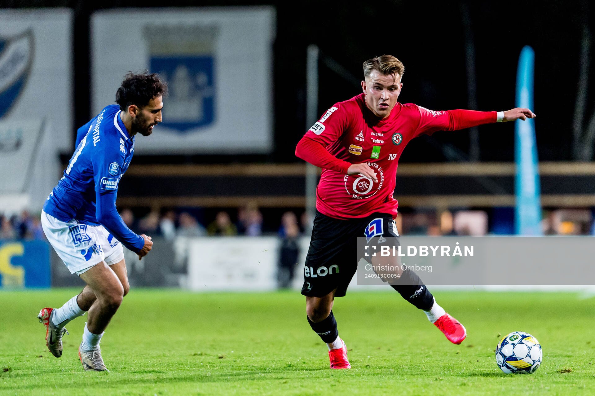 Trelleborgs Hady Saleh Karim och Örebros Tobias Björnstad