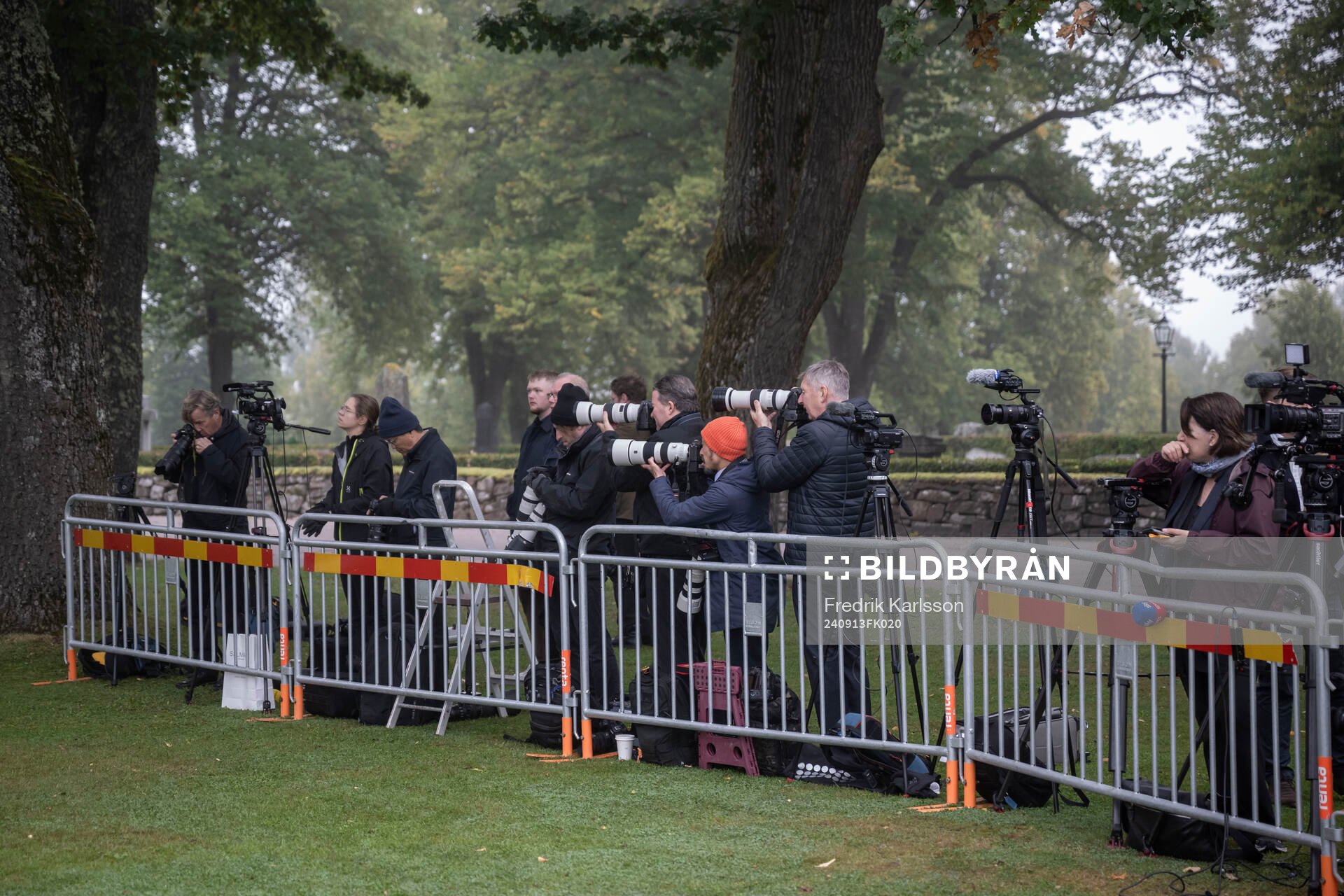 Photographers and journalists