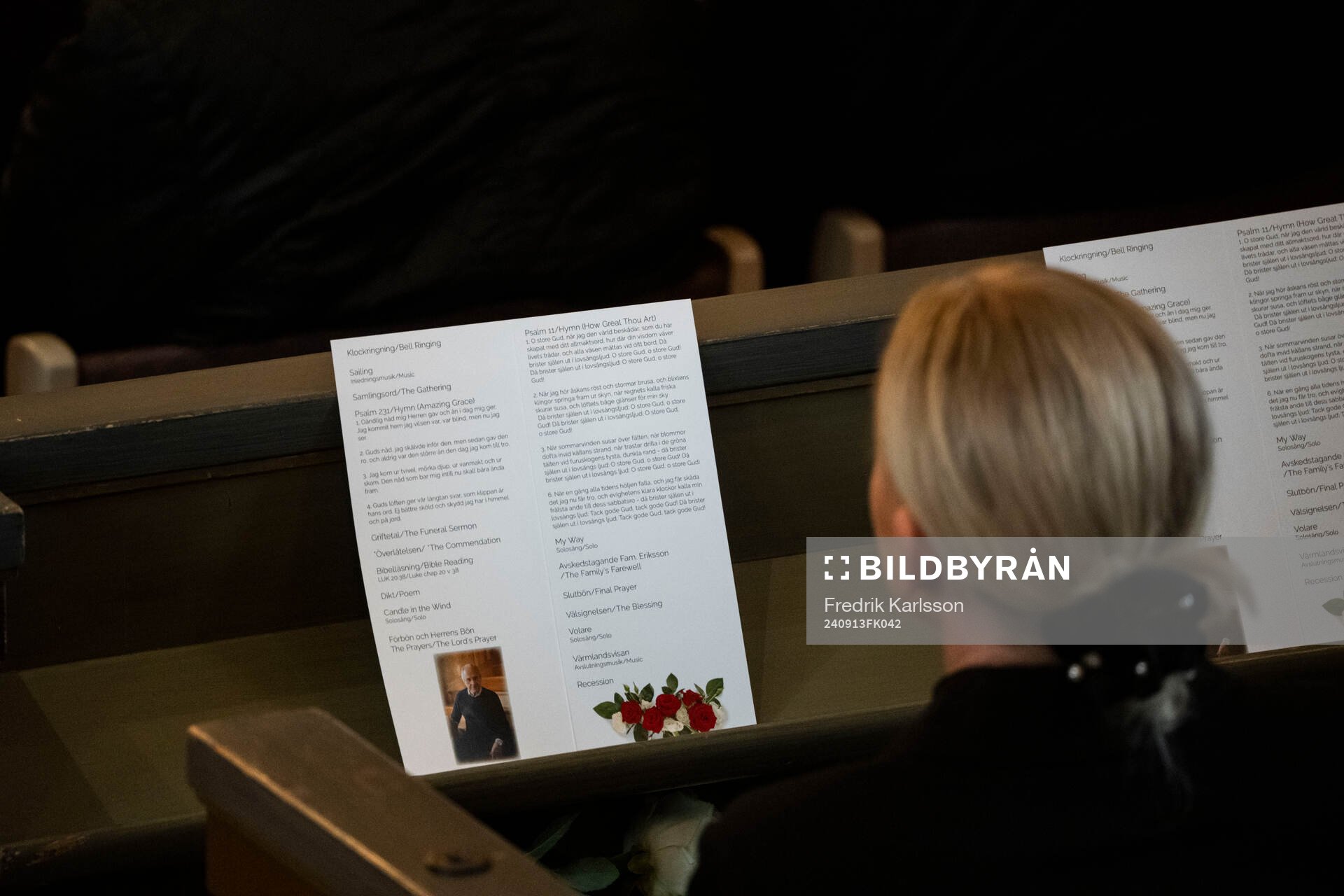Ceremony program