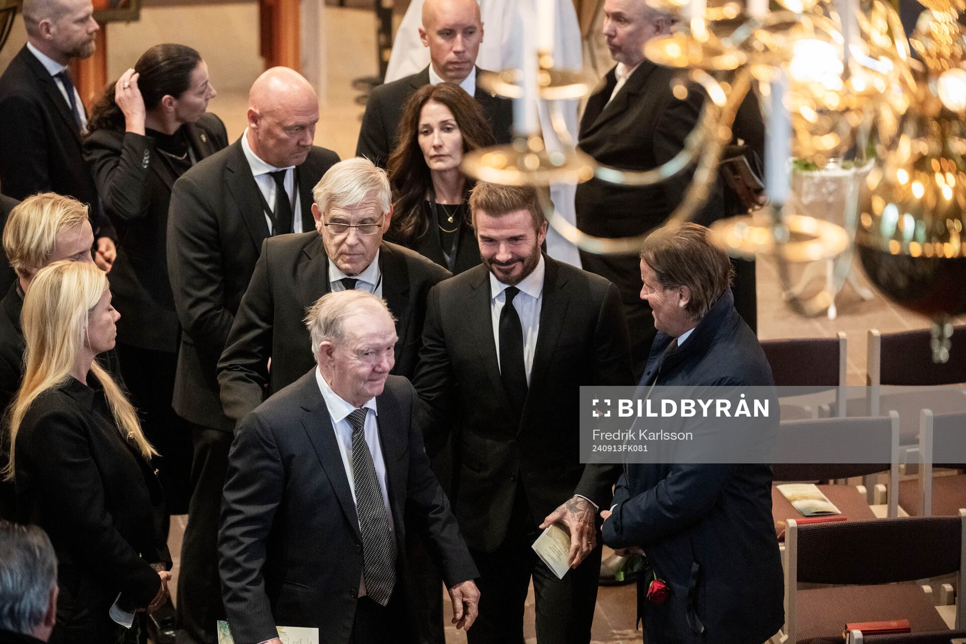 Tomas Nordahl, Tord Grip and David Beckham