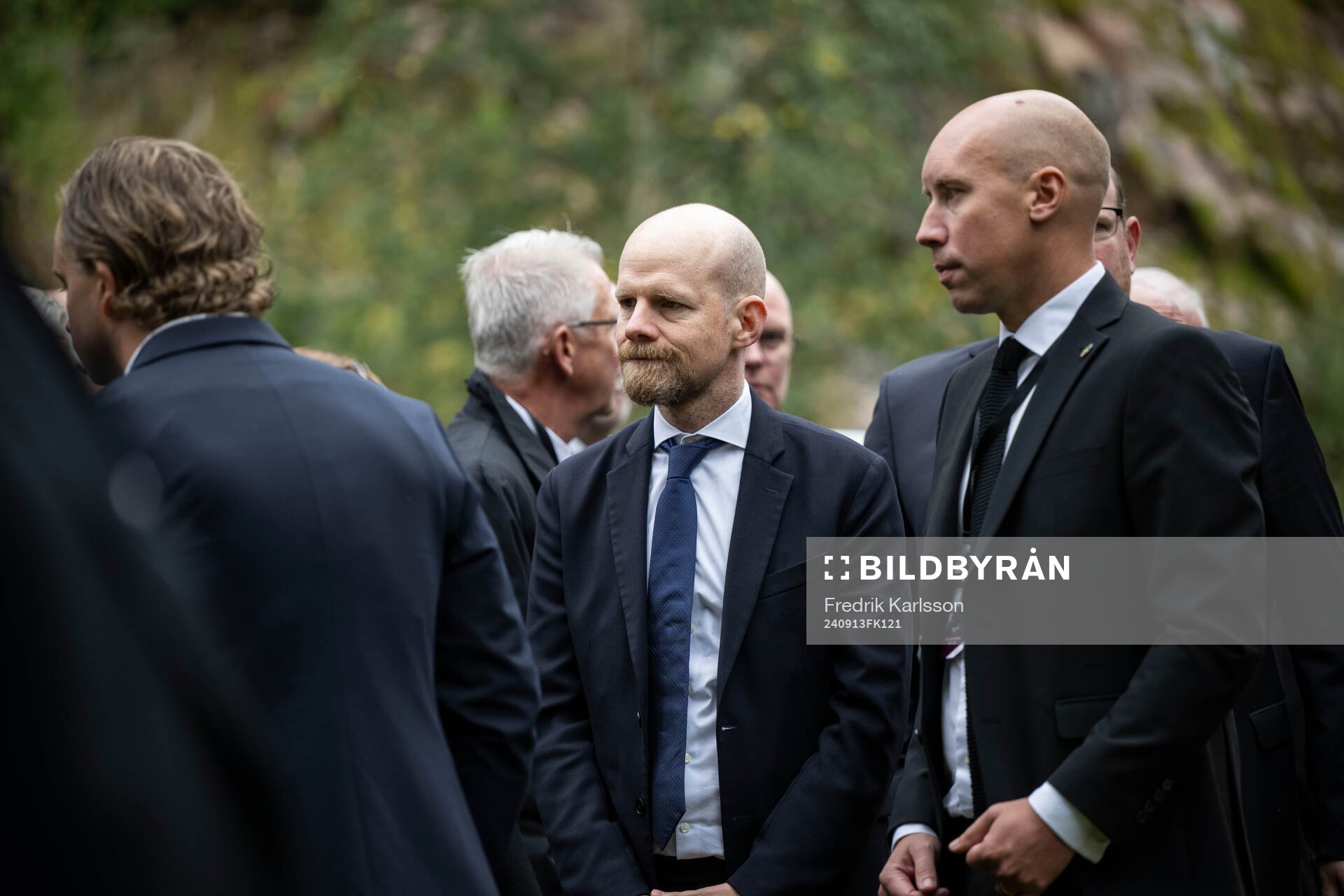 FIFA Secretary General Mattias Grafström and president of