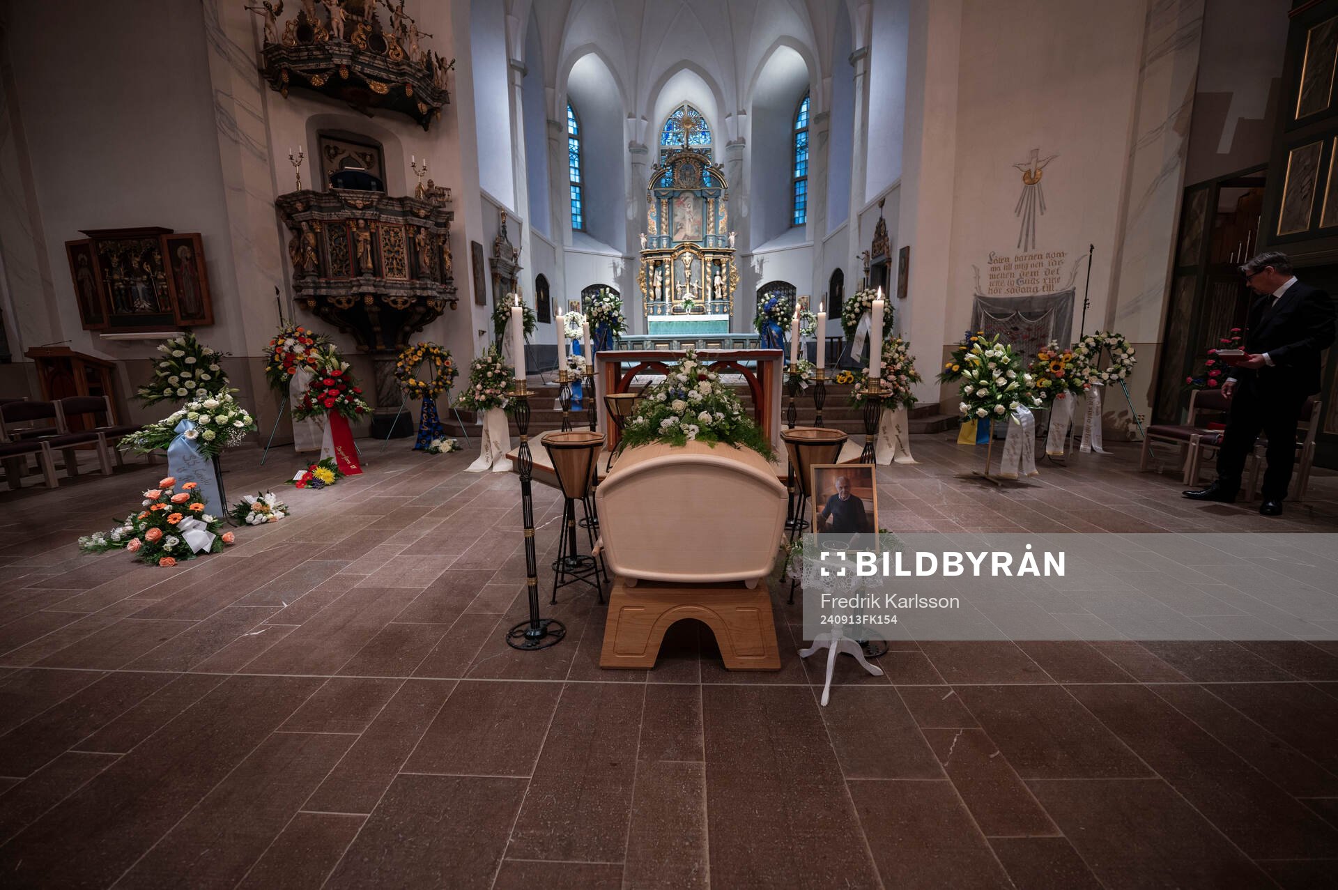 The funeral of Sven-Göran Eriksson