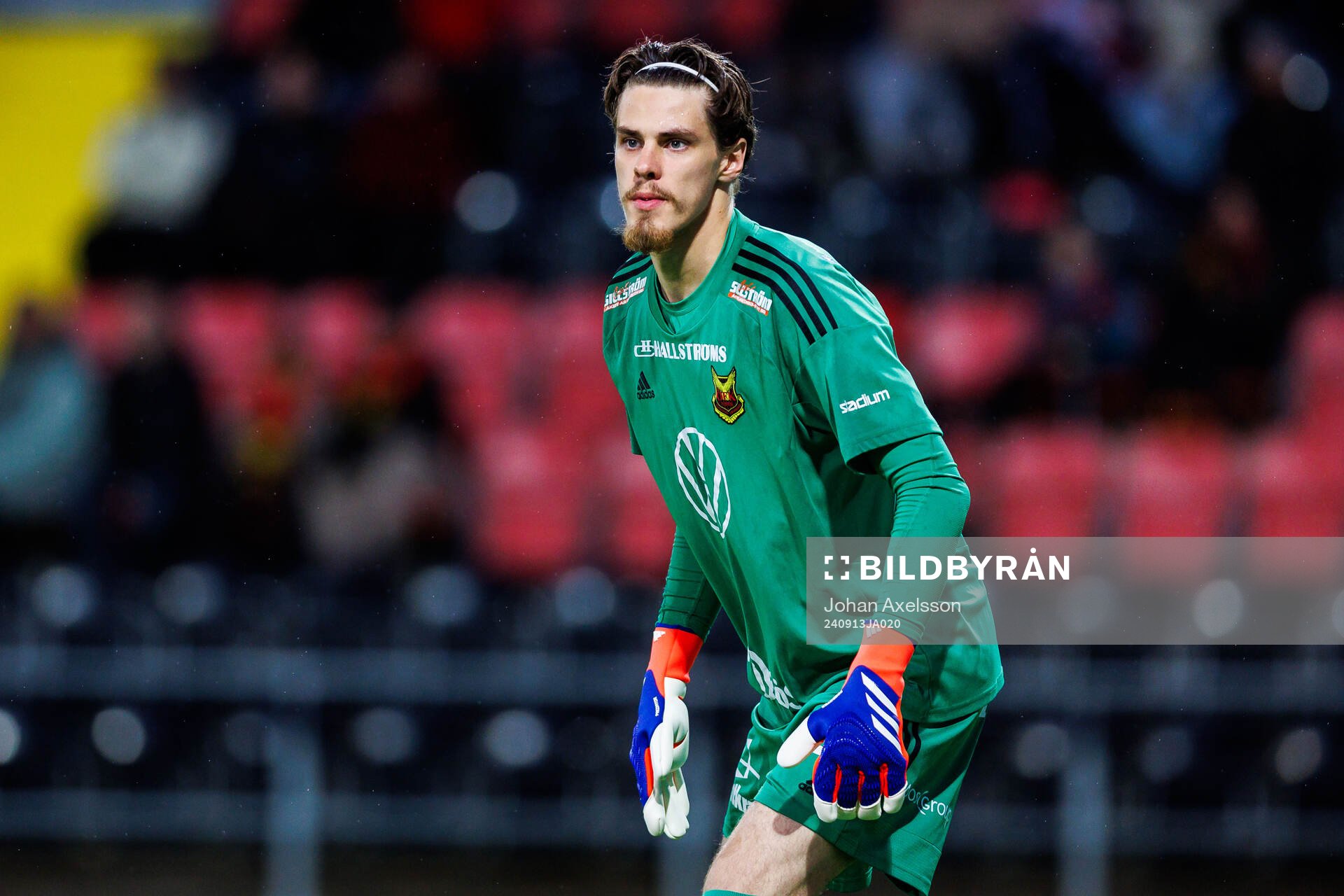 Östersunds målvakt Adam Benediktsson