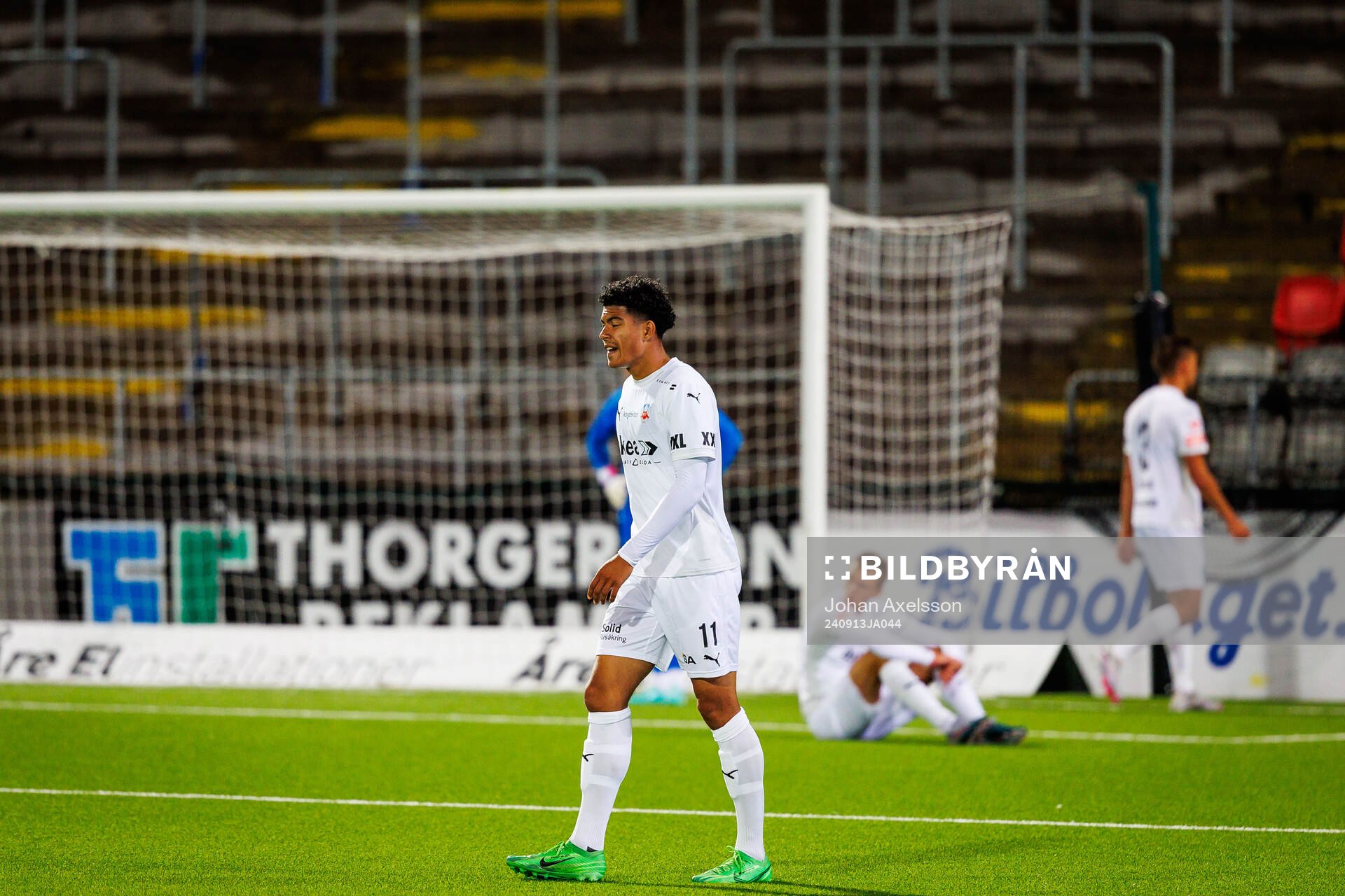 Helsingborgs Milan Silva Rasmussen deppar