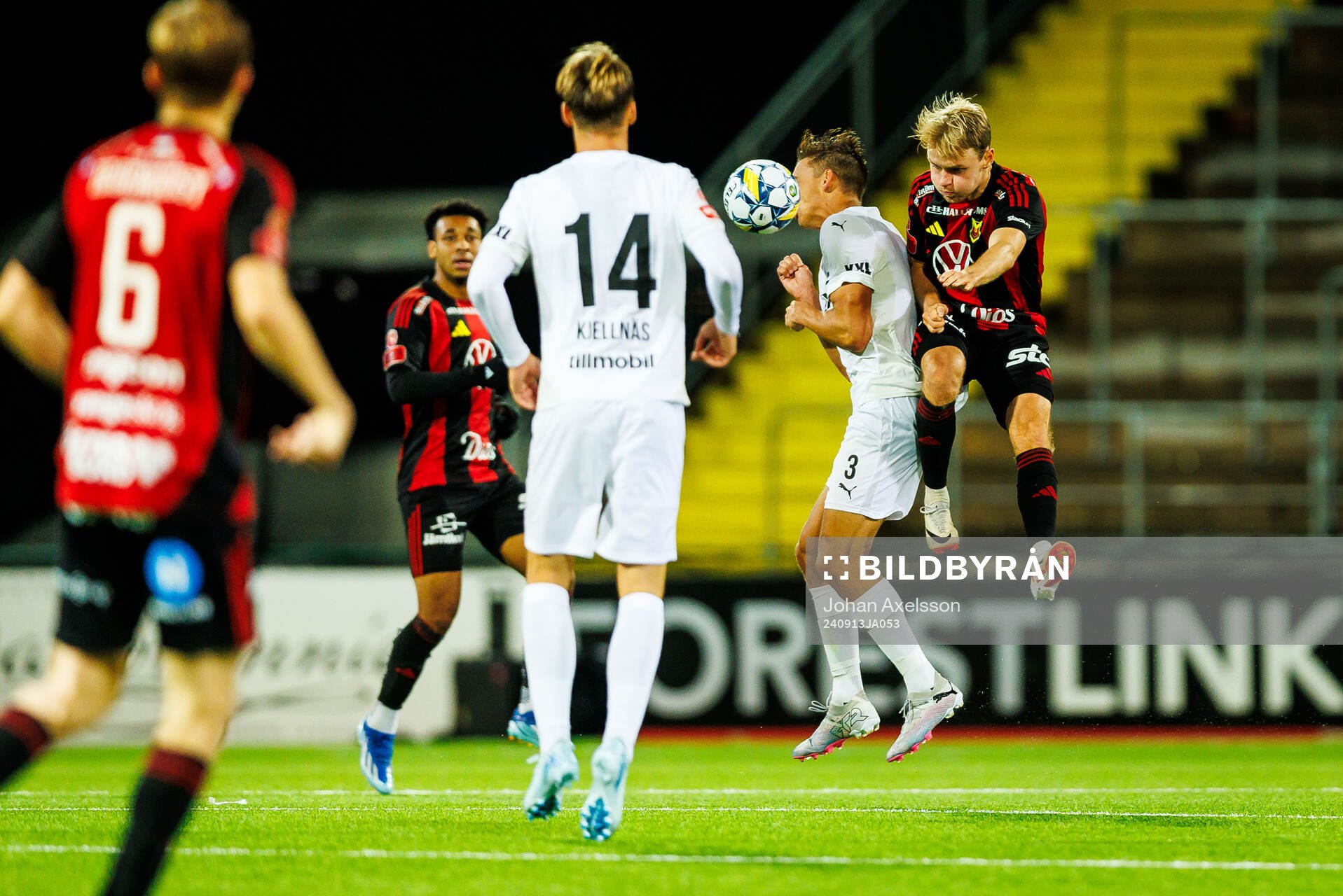 Helsingborgs Wilhelm Nilsson och Östersunds Simon Marklund