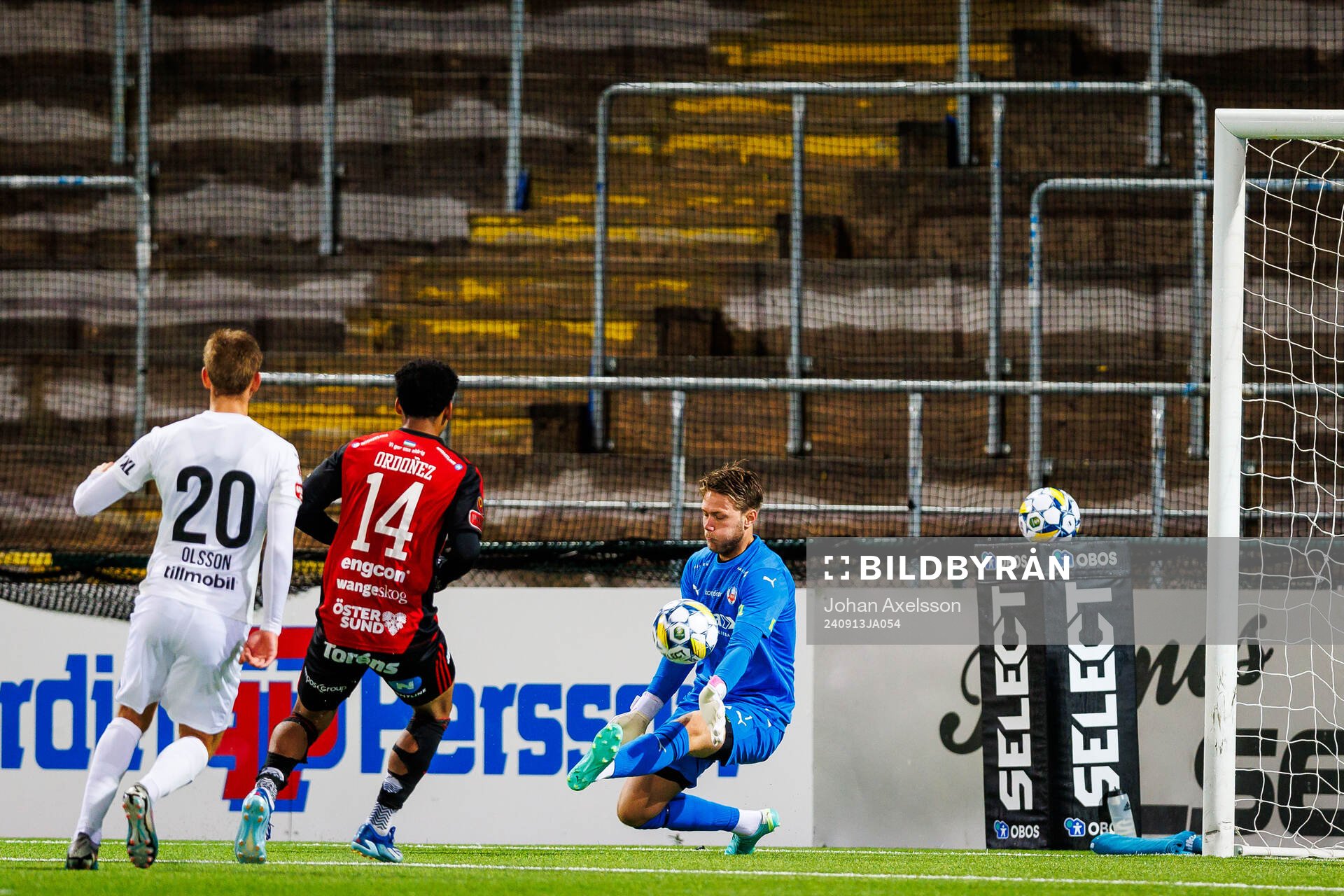 Helsingborgs målvakt Kalle Joelsson