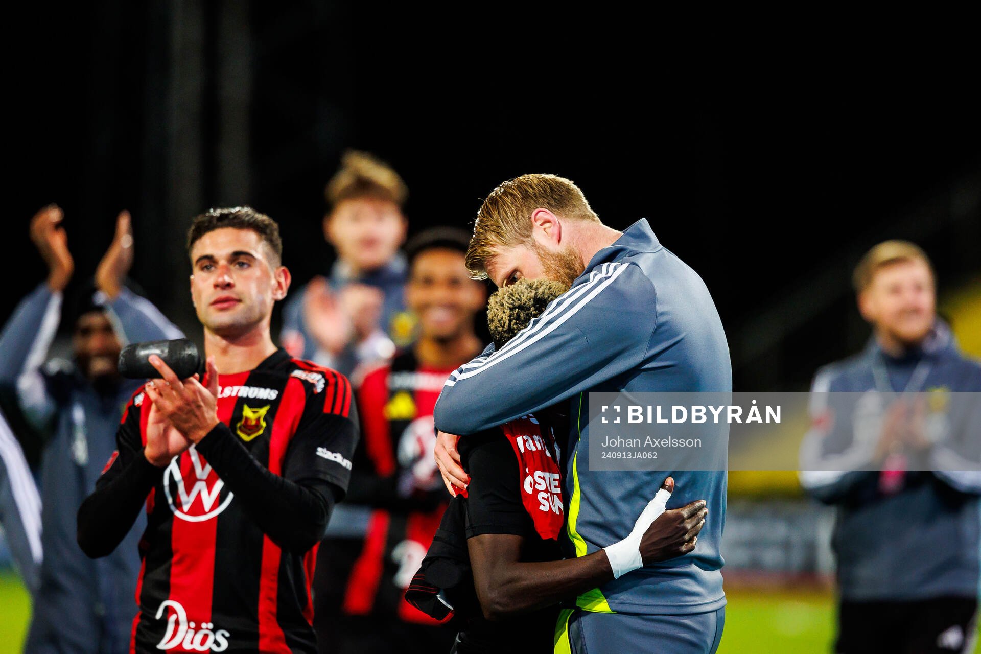 Östersunds Assiedou Yannick Armel Adjoumani och