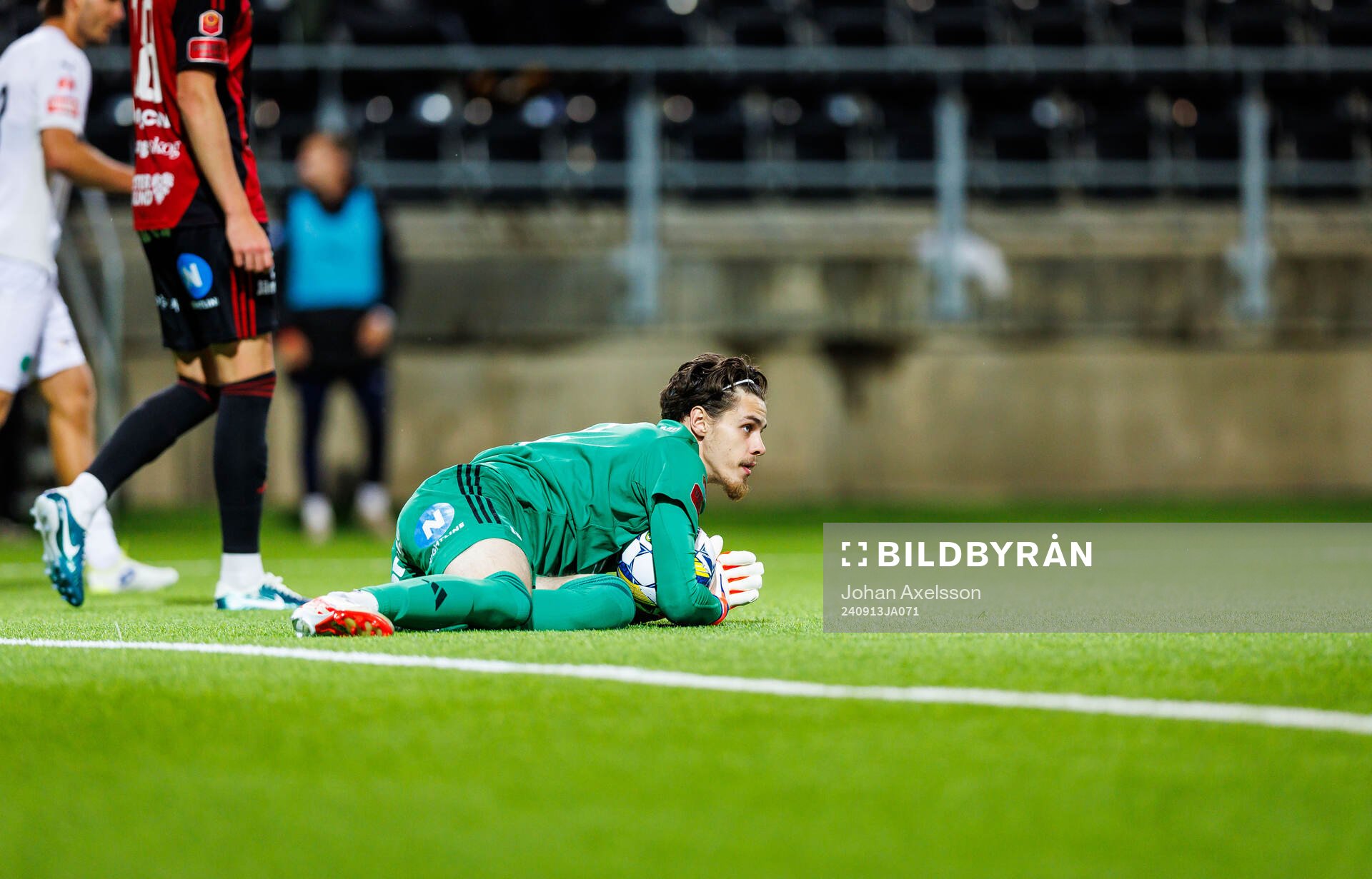 Östersunds målvakt Adam Benediktsson